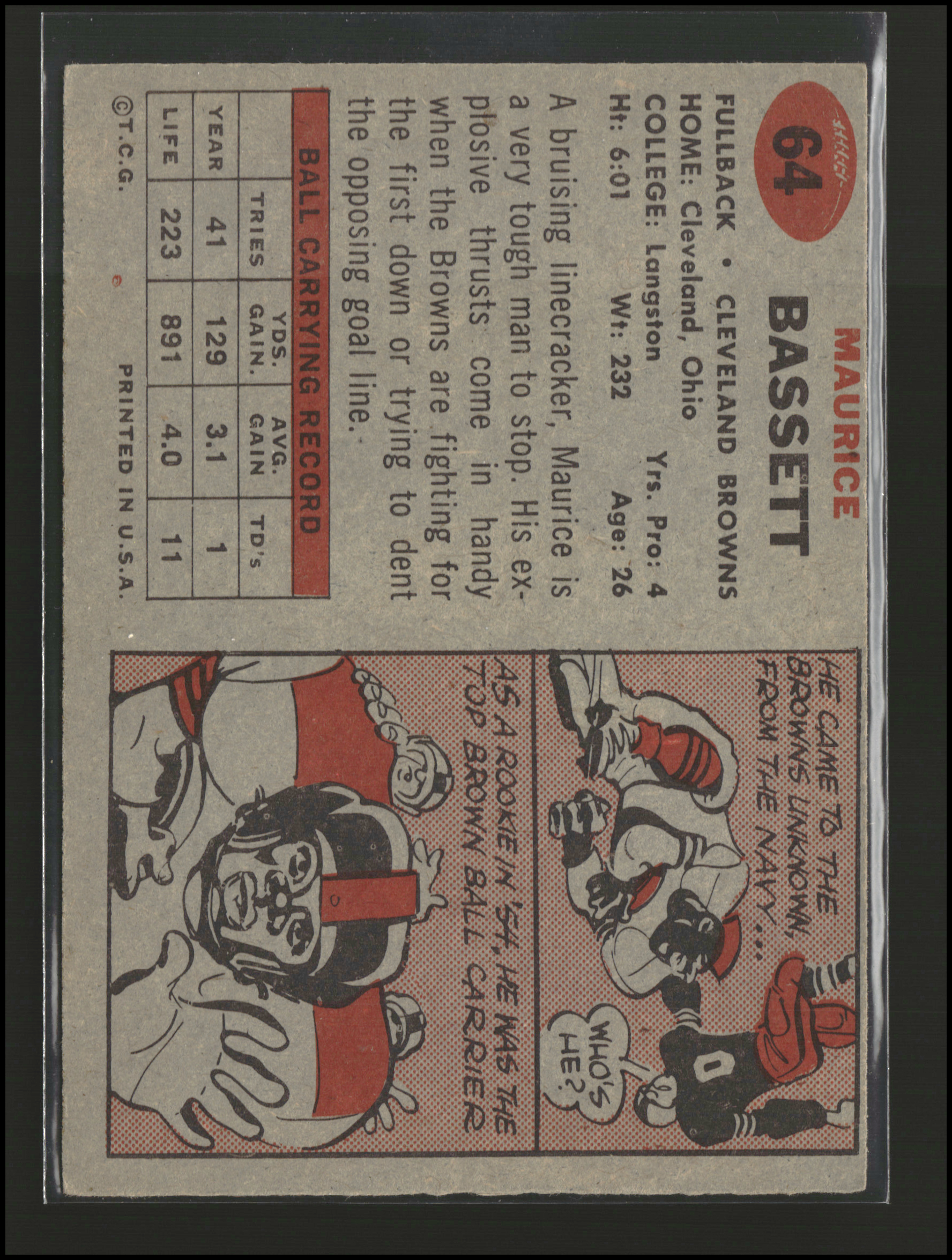 Maurice Bassett - Topps