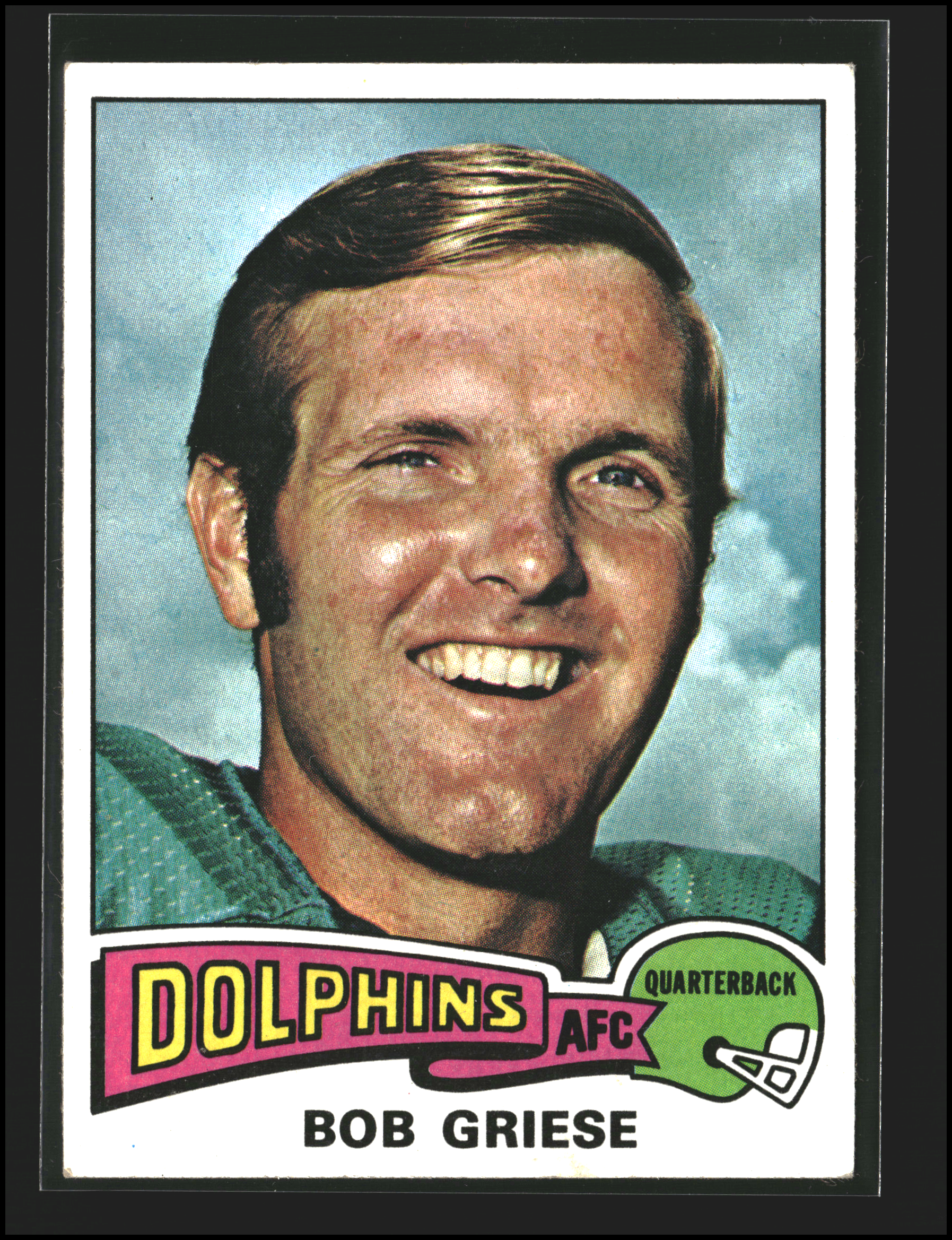 Bob Griese #100 | 1975 Topps | Football Cards
