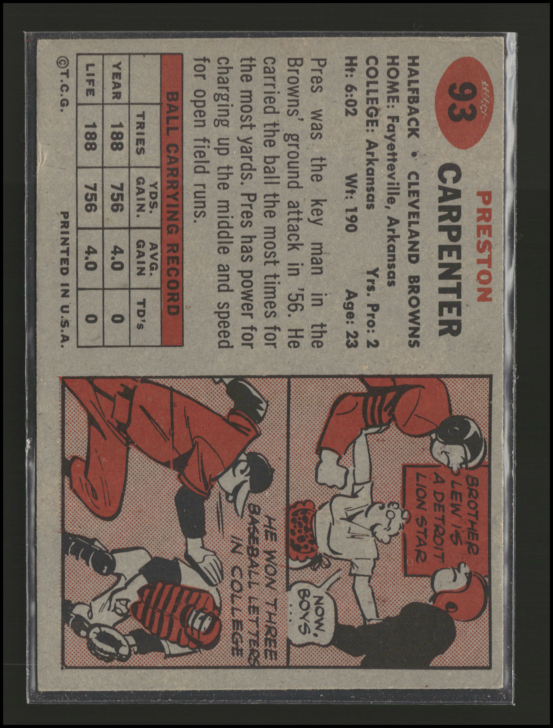 Preston Carpenter - Topps