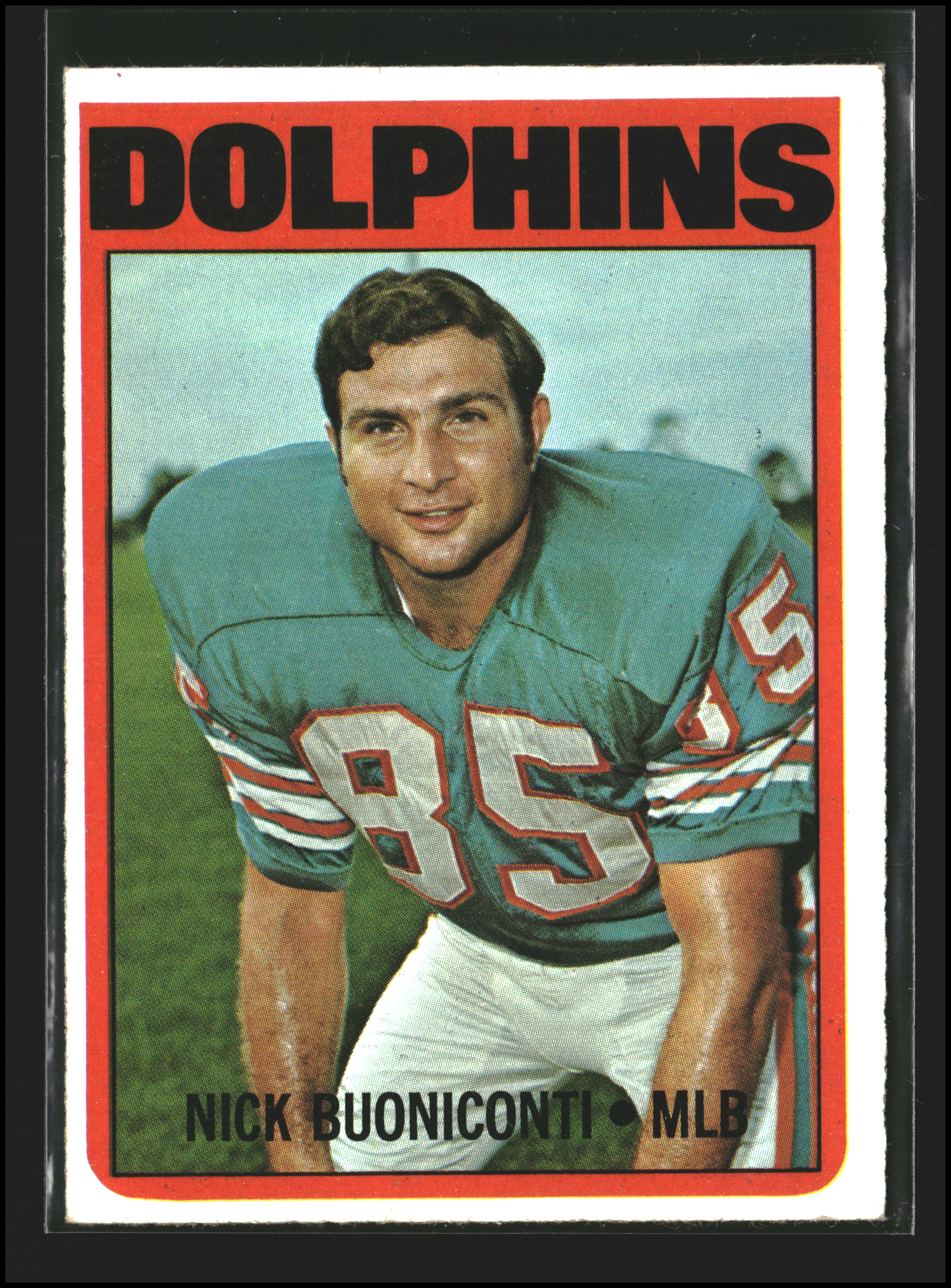 Nick Buoniconti #43 | 1972 Topps | Football Cards