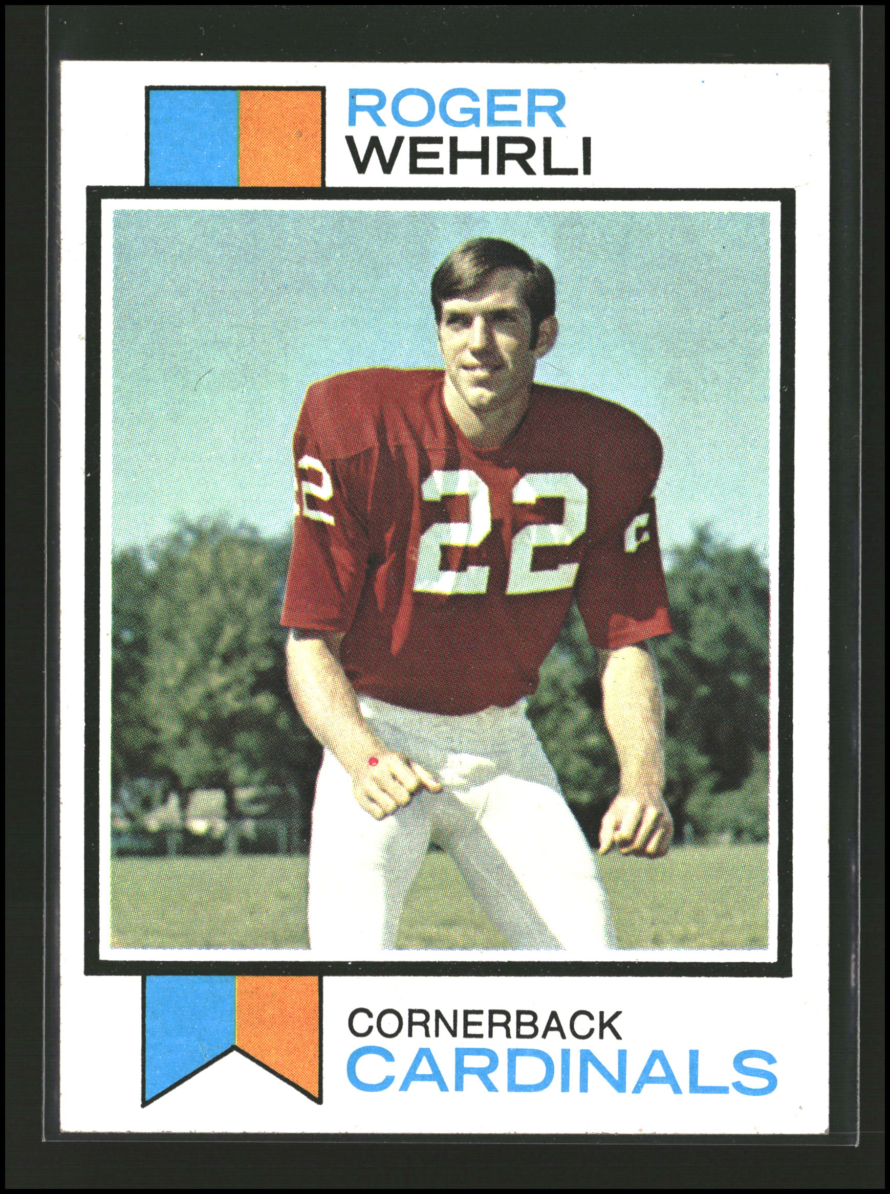 Roger Wehrli #457 | 1973 Topps | Football Cards