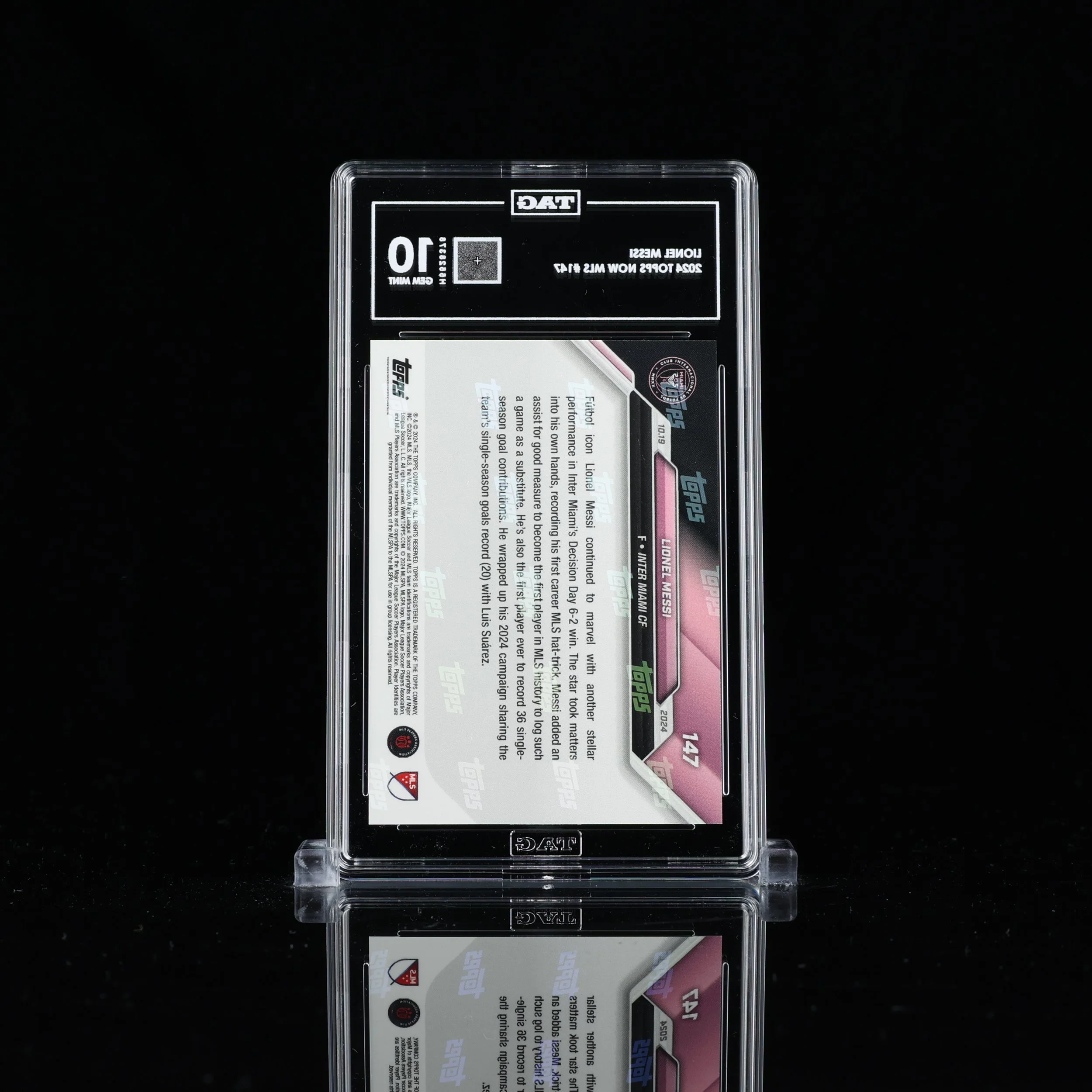 Lionel Messi - Topps Now - TAG 10