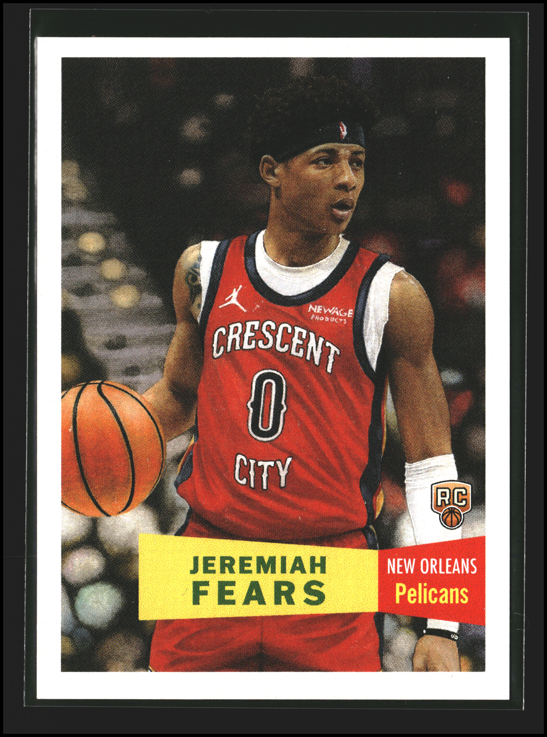Jeremiah Fears #25 | Topps: Living Set | Basketball Cards