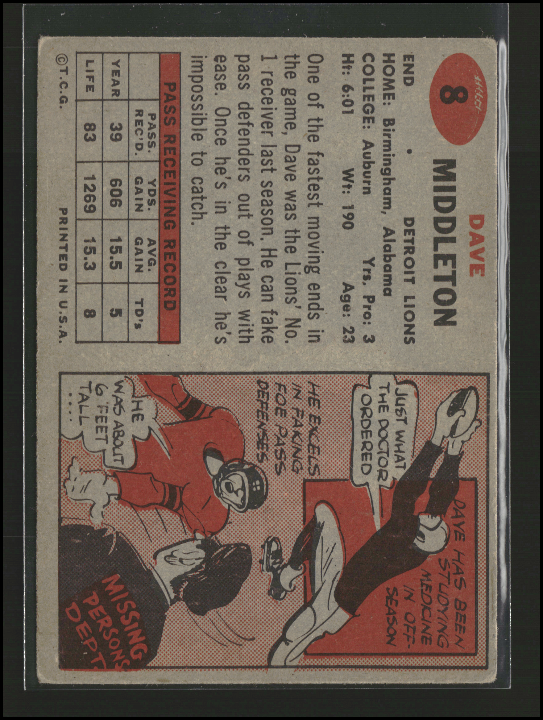 Dave Middleton - Topps