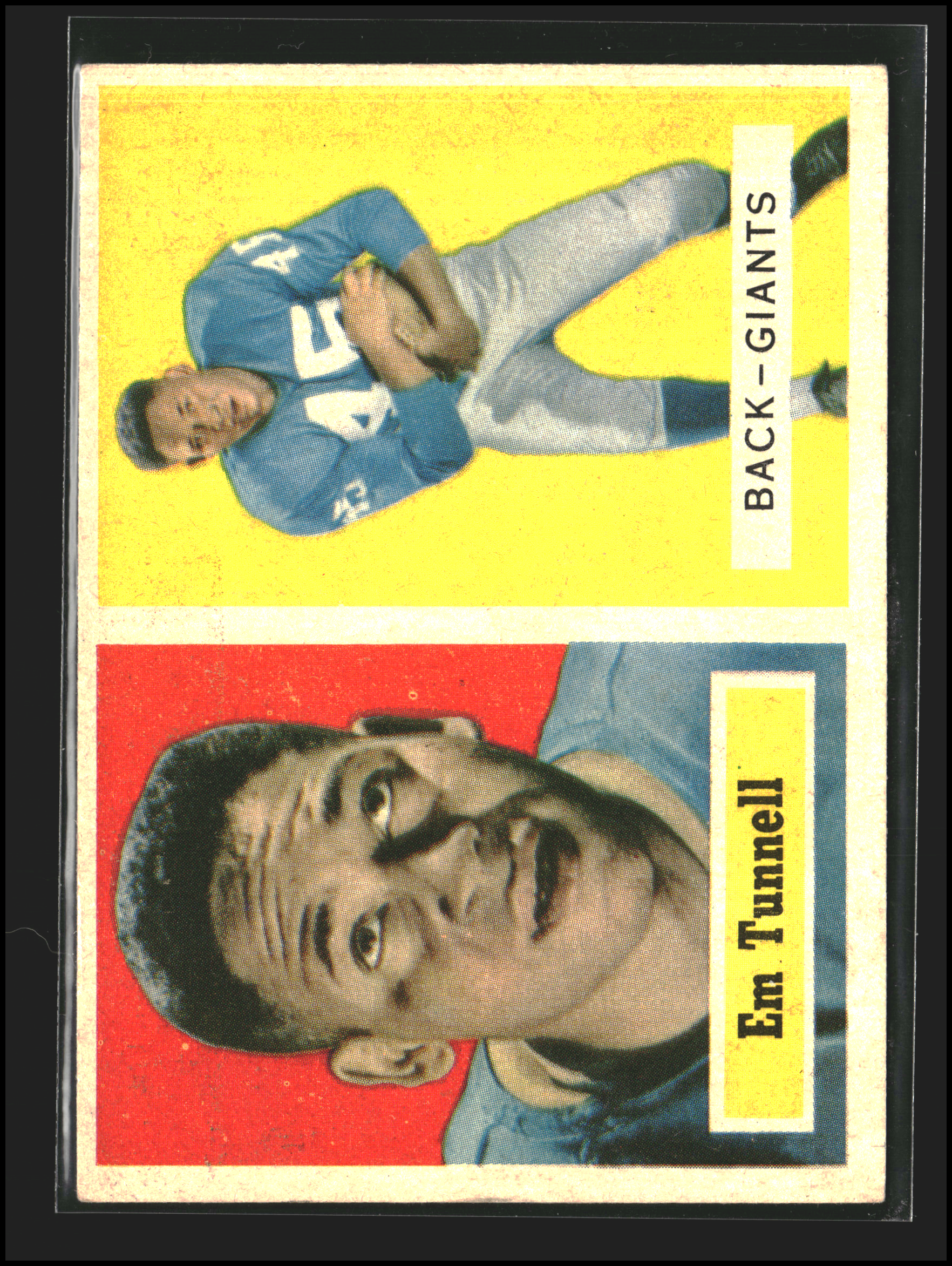 Em Tunnell #35 | 1957 Topps | Football Cards