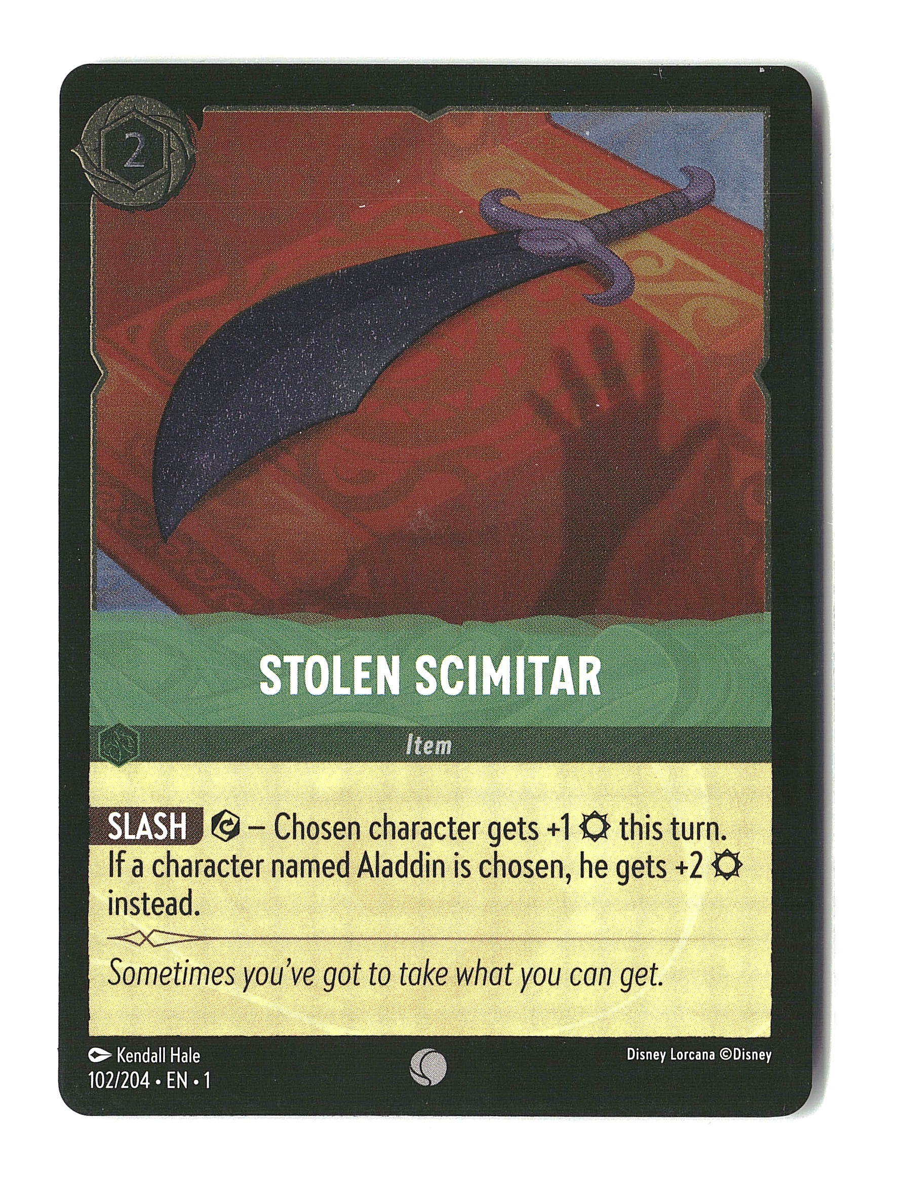 Stolen Scimitar