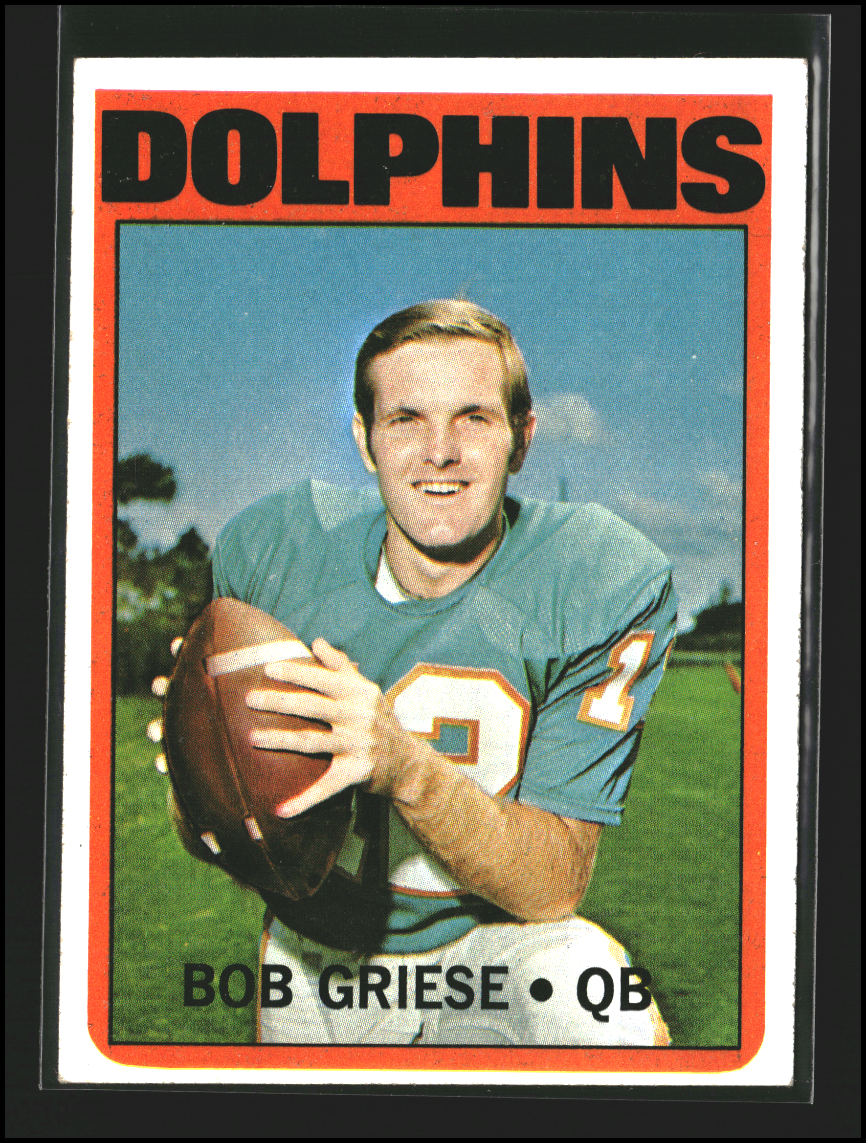 Bob Griese #80 | 1972 Topps | Football Cards