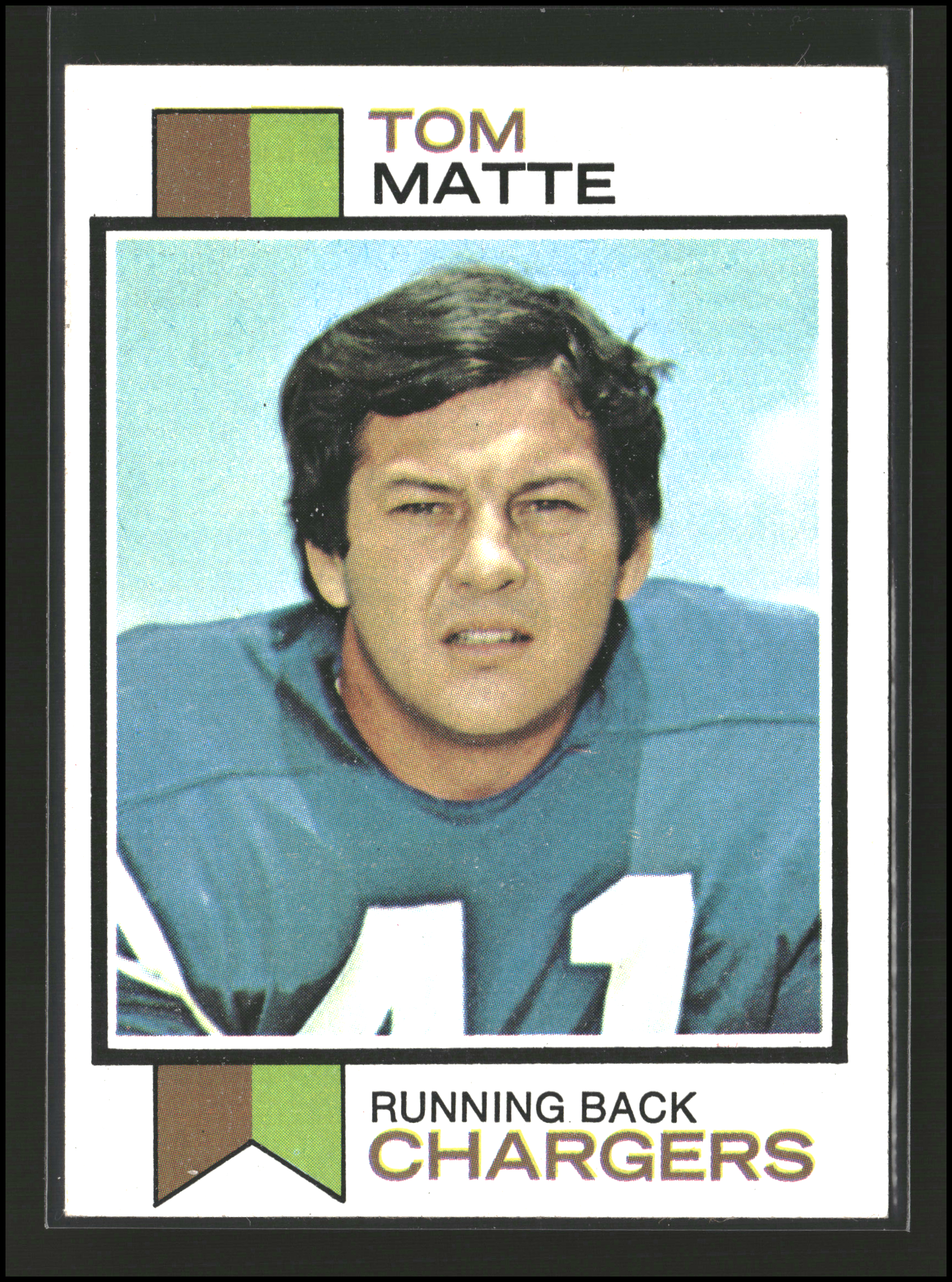 Tom Matte #338 | 1973 Topps | Football Cards