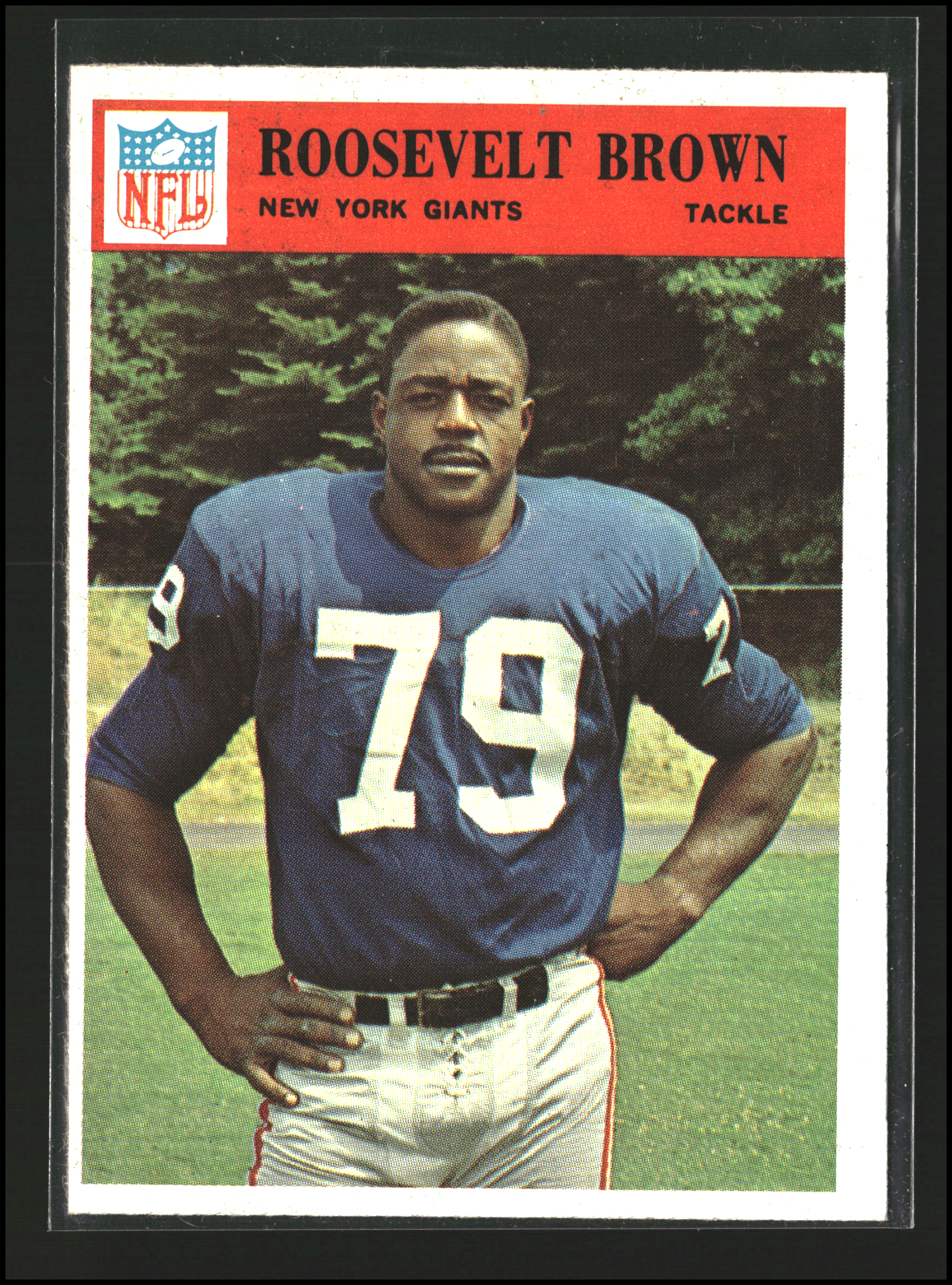 Roosevelt Brown #119 | 1966 Philadelphia | Football Cards