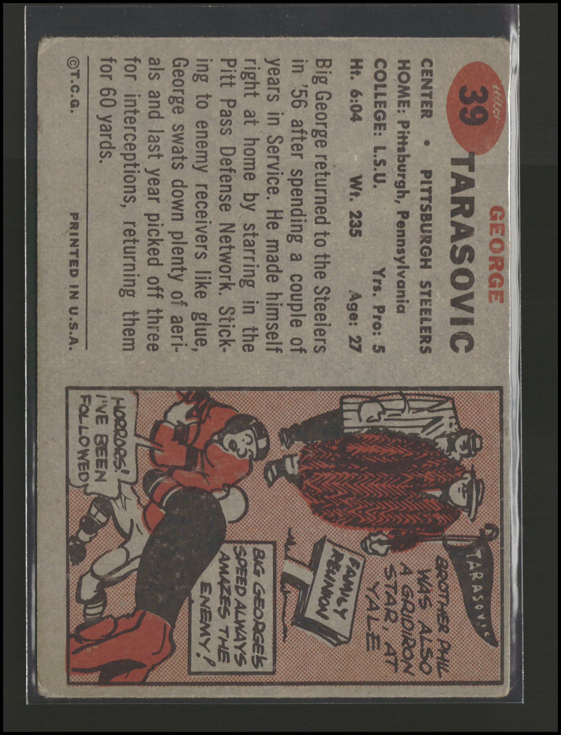 George Tarasovic - Topps