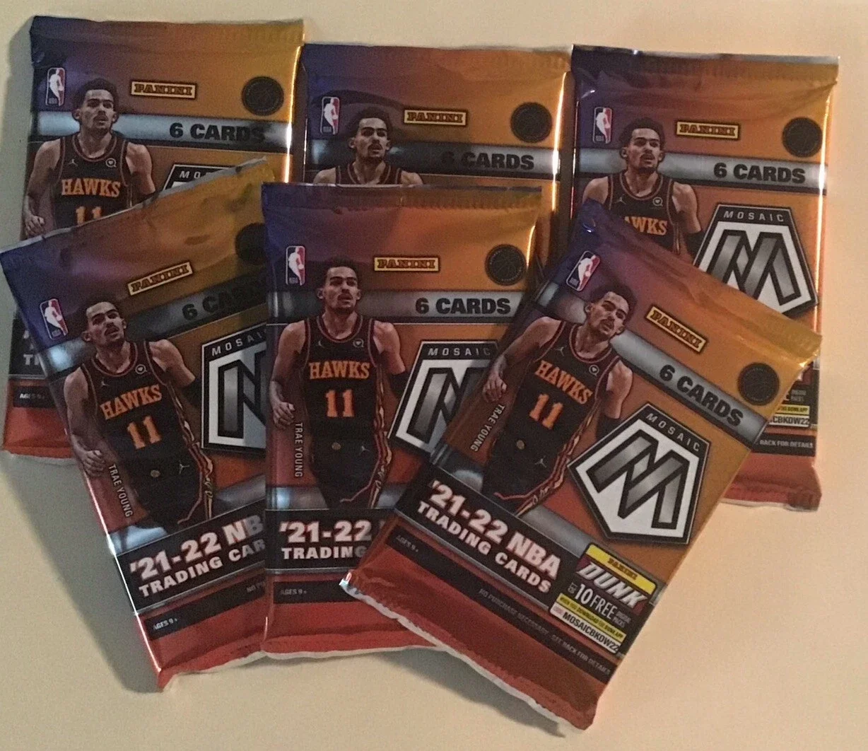 2021-22 Panini: Mosaic - Retail Packs (sp)