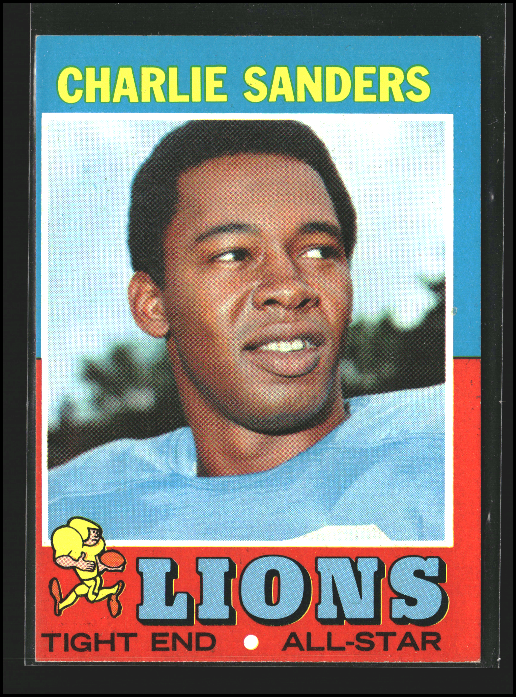 Charlie Sanders #210 | 1971 Topps | Football Cards