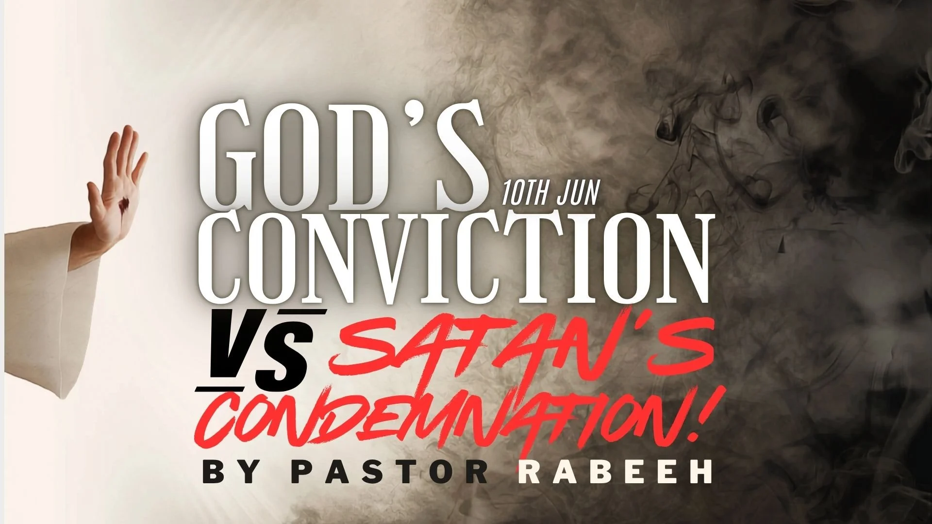 God’s Conviction vs Satan’s Condemnation