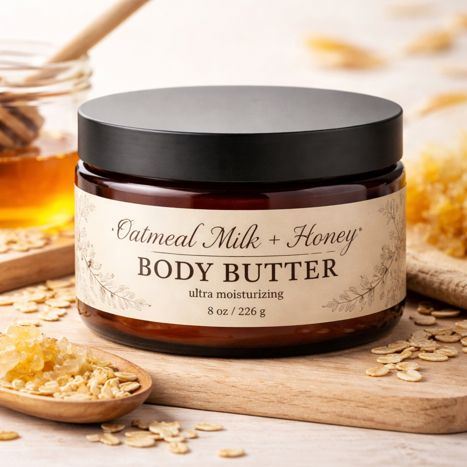 Whipped Oatmeal & Honey Body Butter