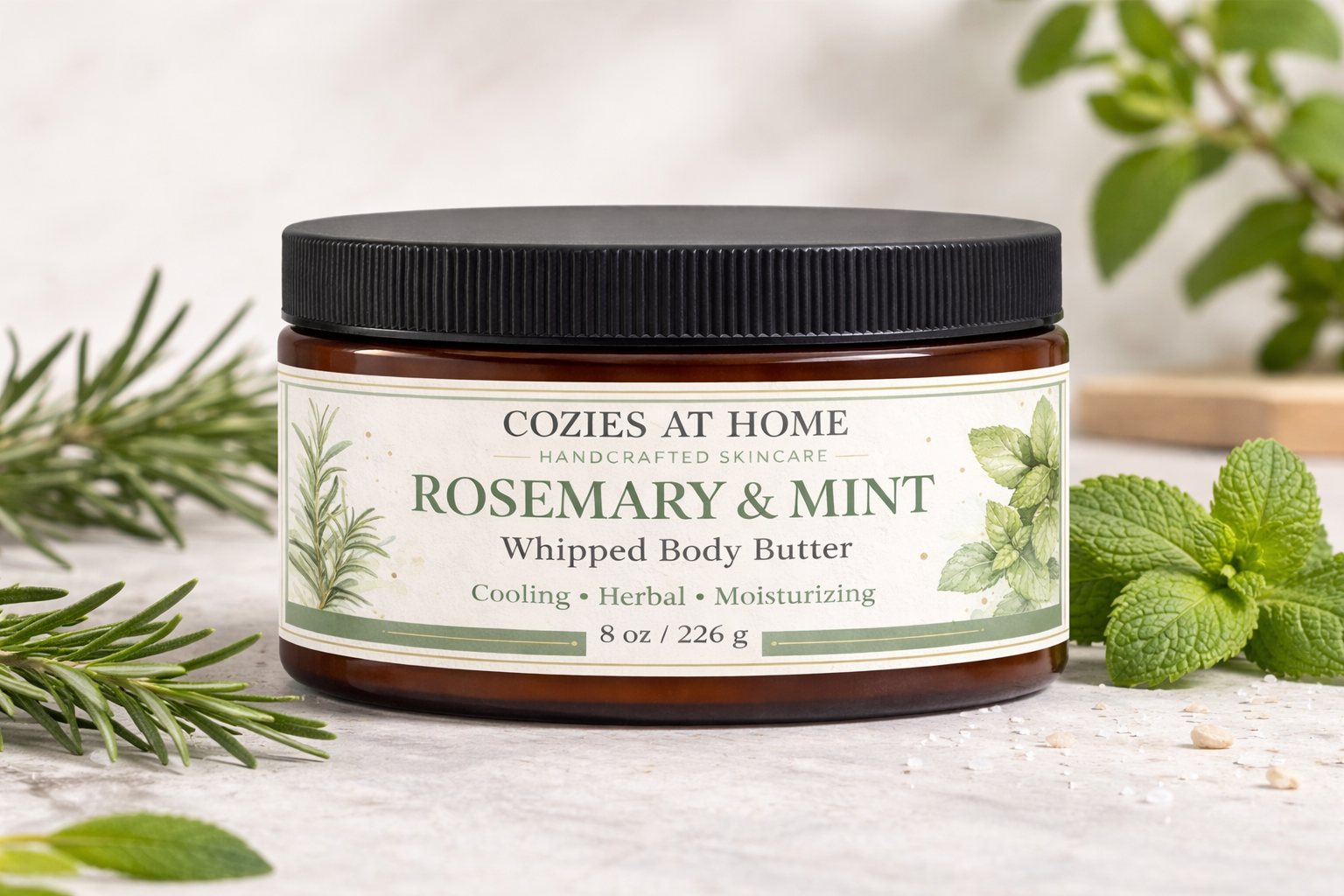 Whipped Rosemary & Mint Body Butter