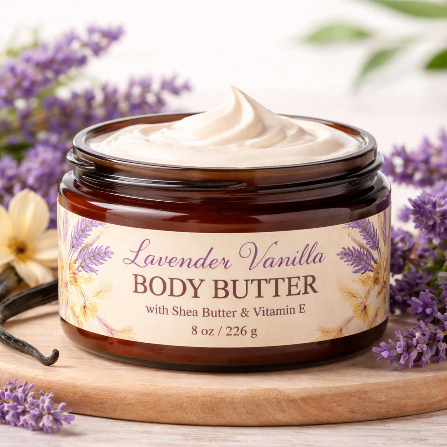 Lavender Vanilla Whipped Body Butter