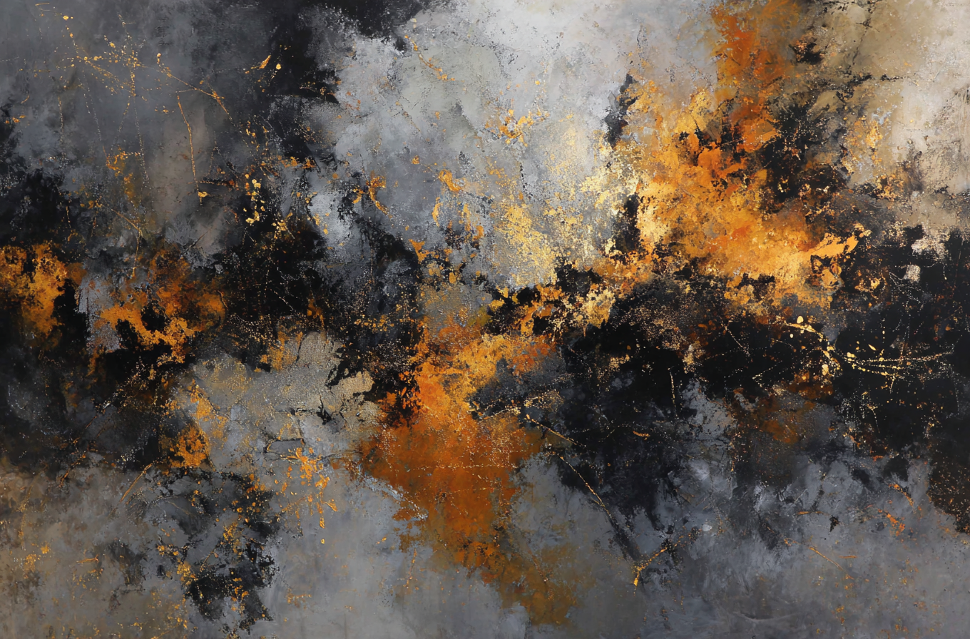 Olja, akryl, pigment, akrylbaserad varnish, 46x67 cm, 3500 kr.