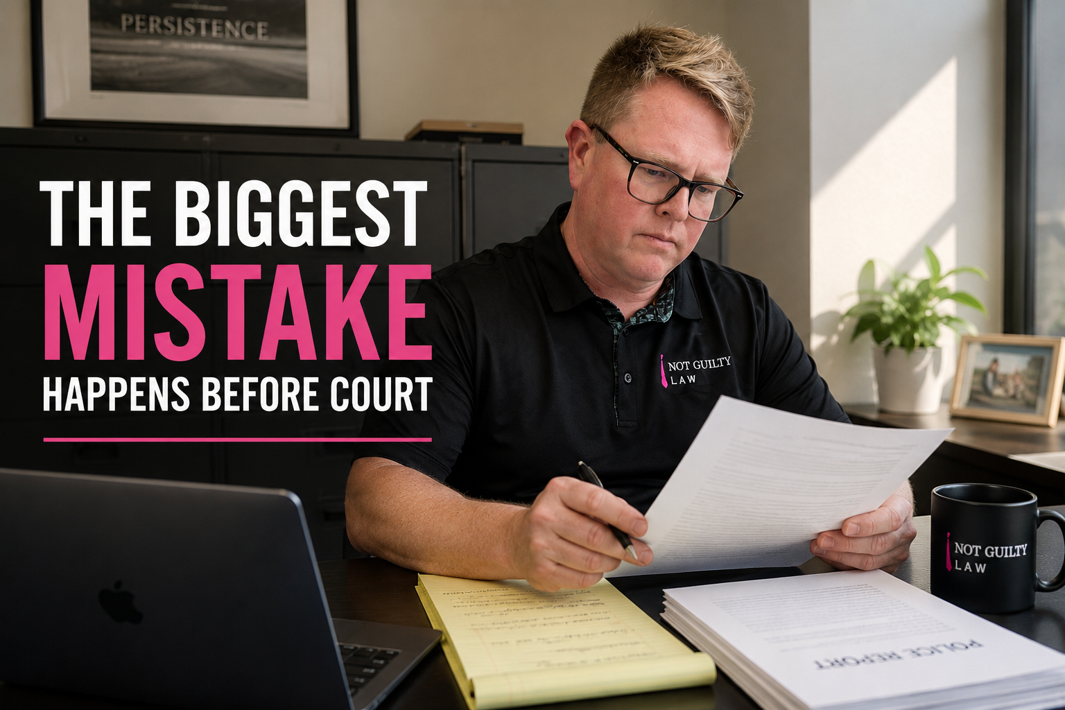California criminal defense attorney explaining the biggest mistake people make after an arrest before their first court appearance.