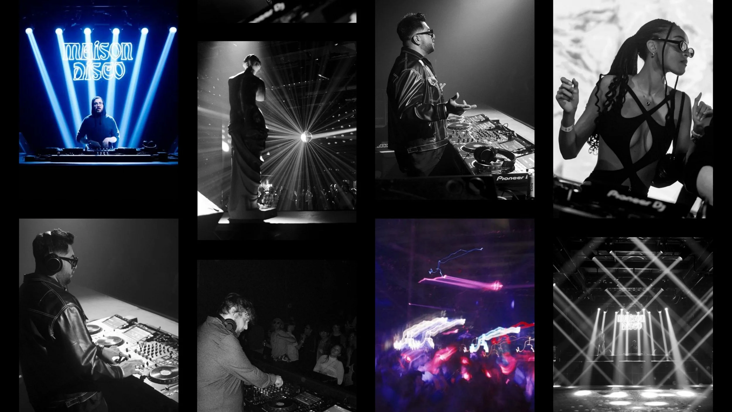 Photos from Maison Disco x Never Dull nu-disco party at Avant Gardner, Brooklyn NYC.