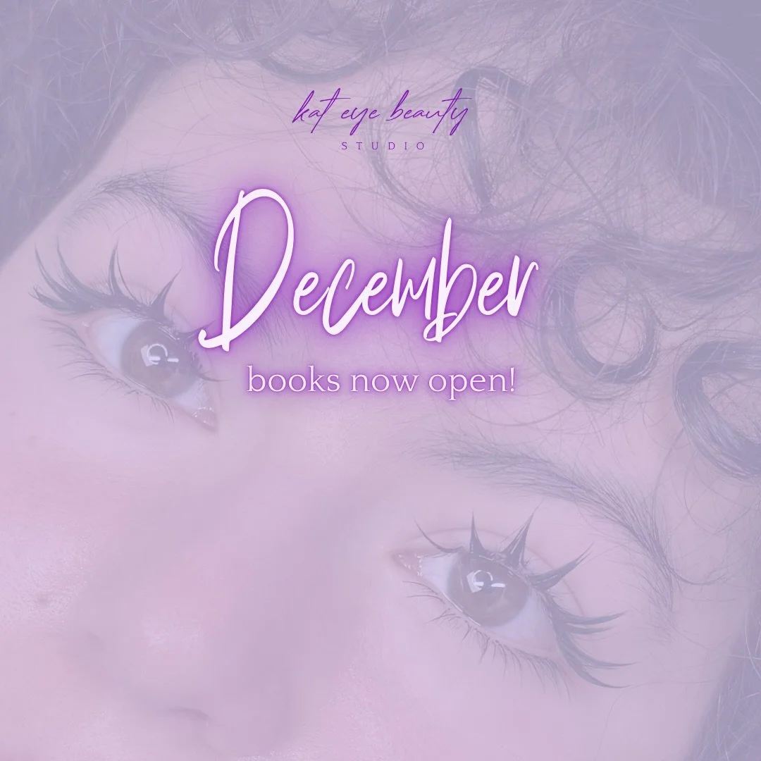 December books now open! Link in bio to book!💜💜💜
