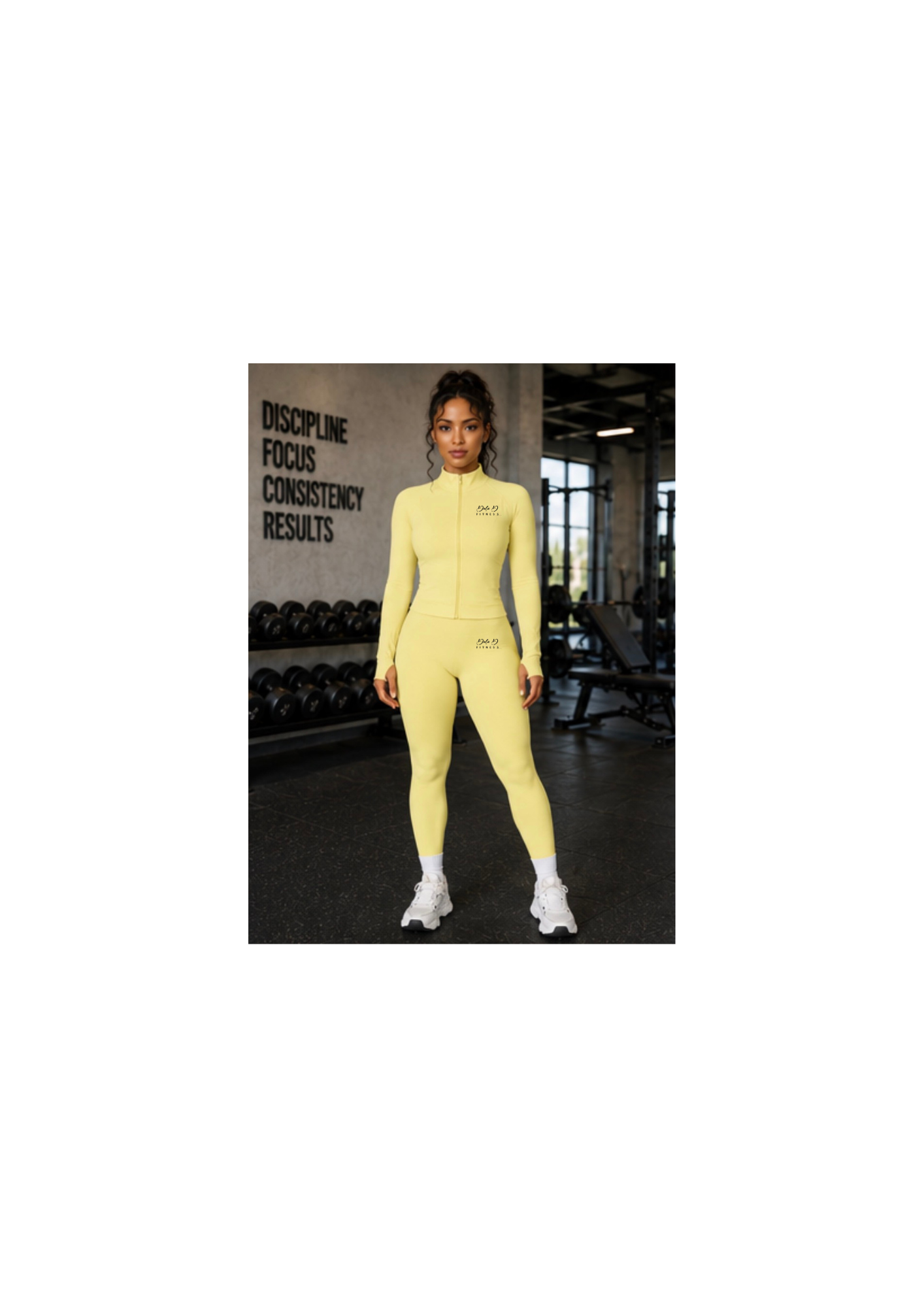 Yellow 2 Piece Jacket & Leggings