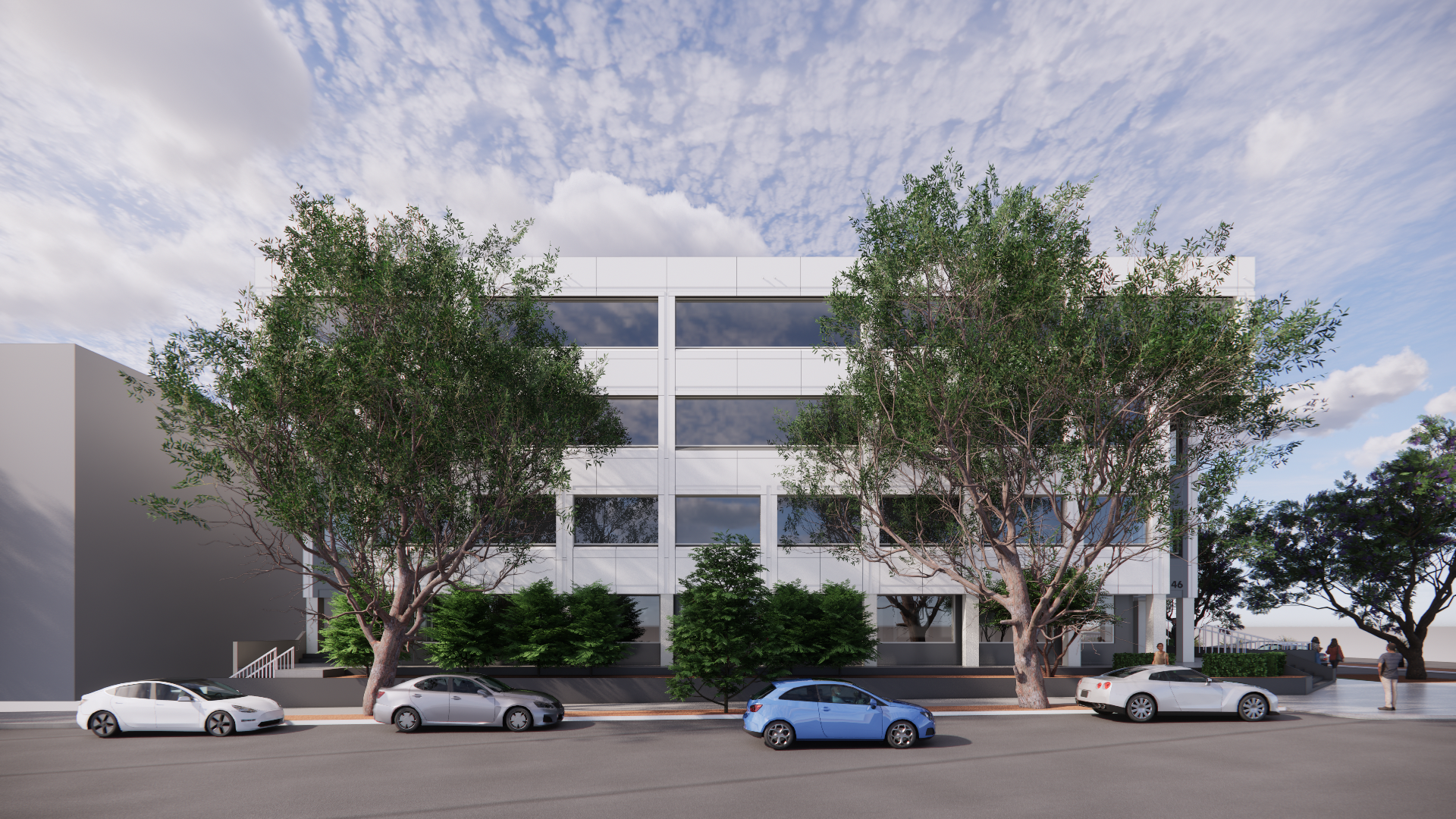 Proposed façade system improving durability and waterproofing at 46 Parliament Place