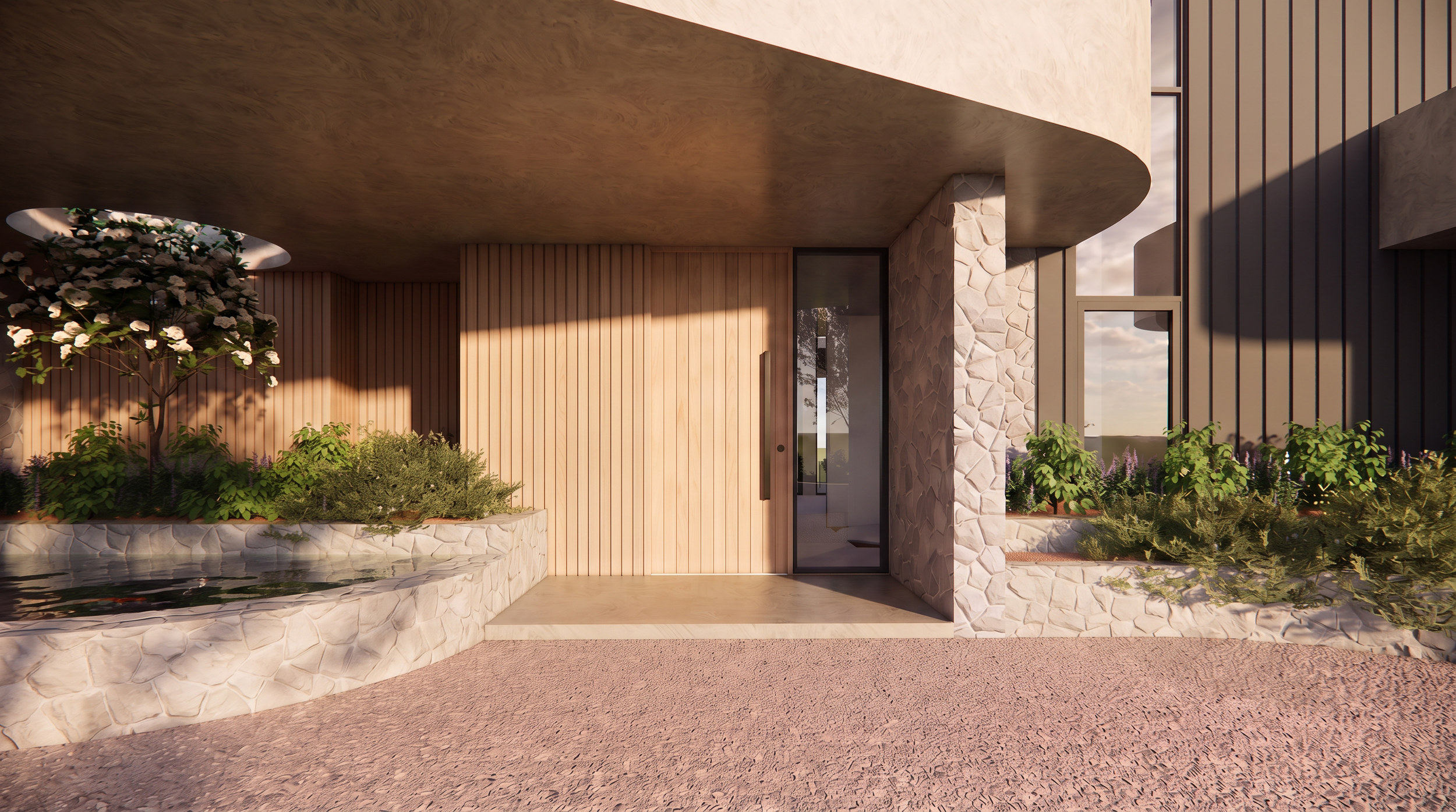 Contemporary South West WA architecture set within the rural landscape