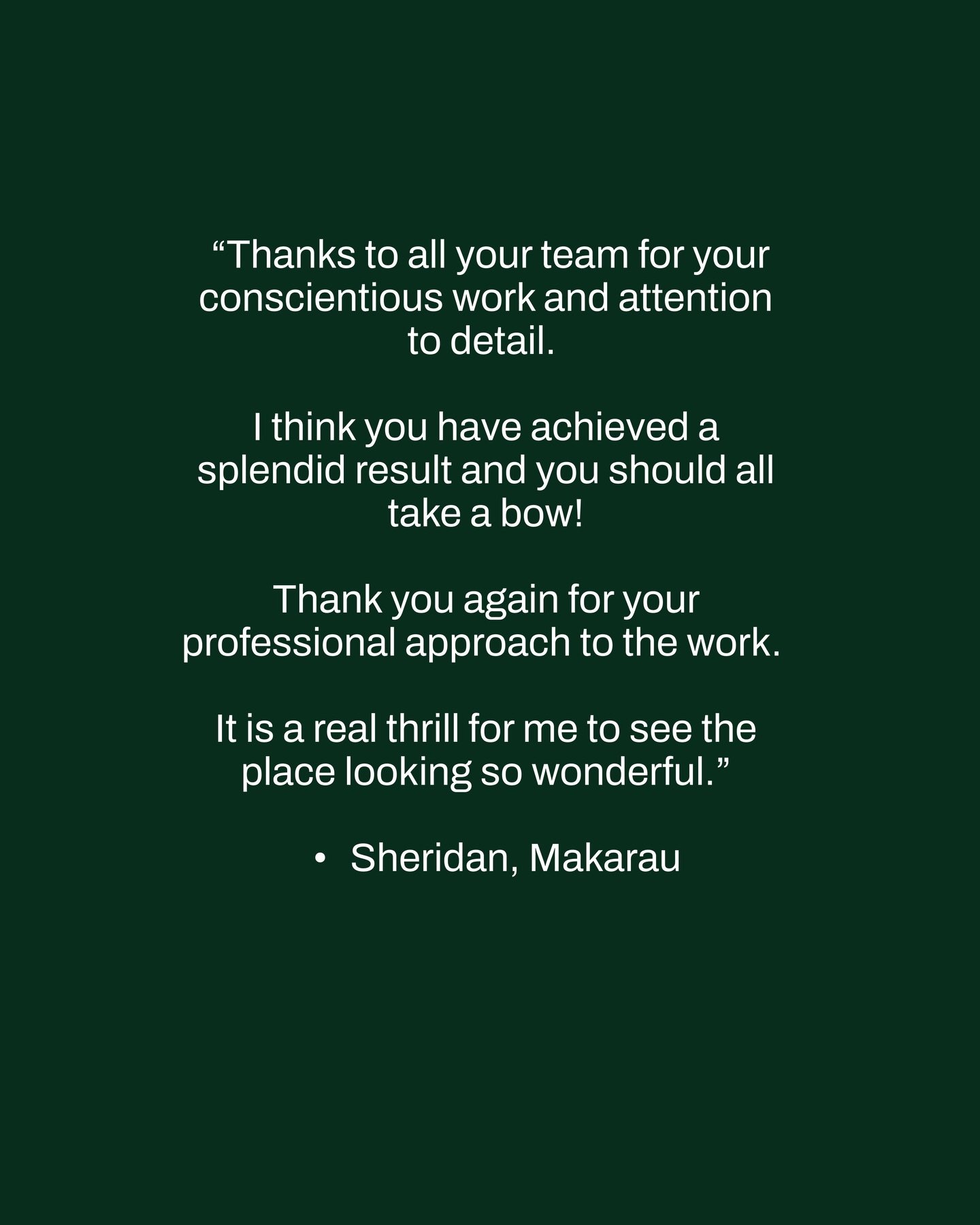 Safe to say that this job took a VILLAGE! 

Overall we had 10 of our crew working here at different times throughout the year! 

Here&rsquo;s a brief timeline for this 400sqm weatherboard &amp; timber joinery restoration:

Quoted early Feb 
Accepted 