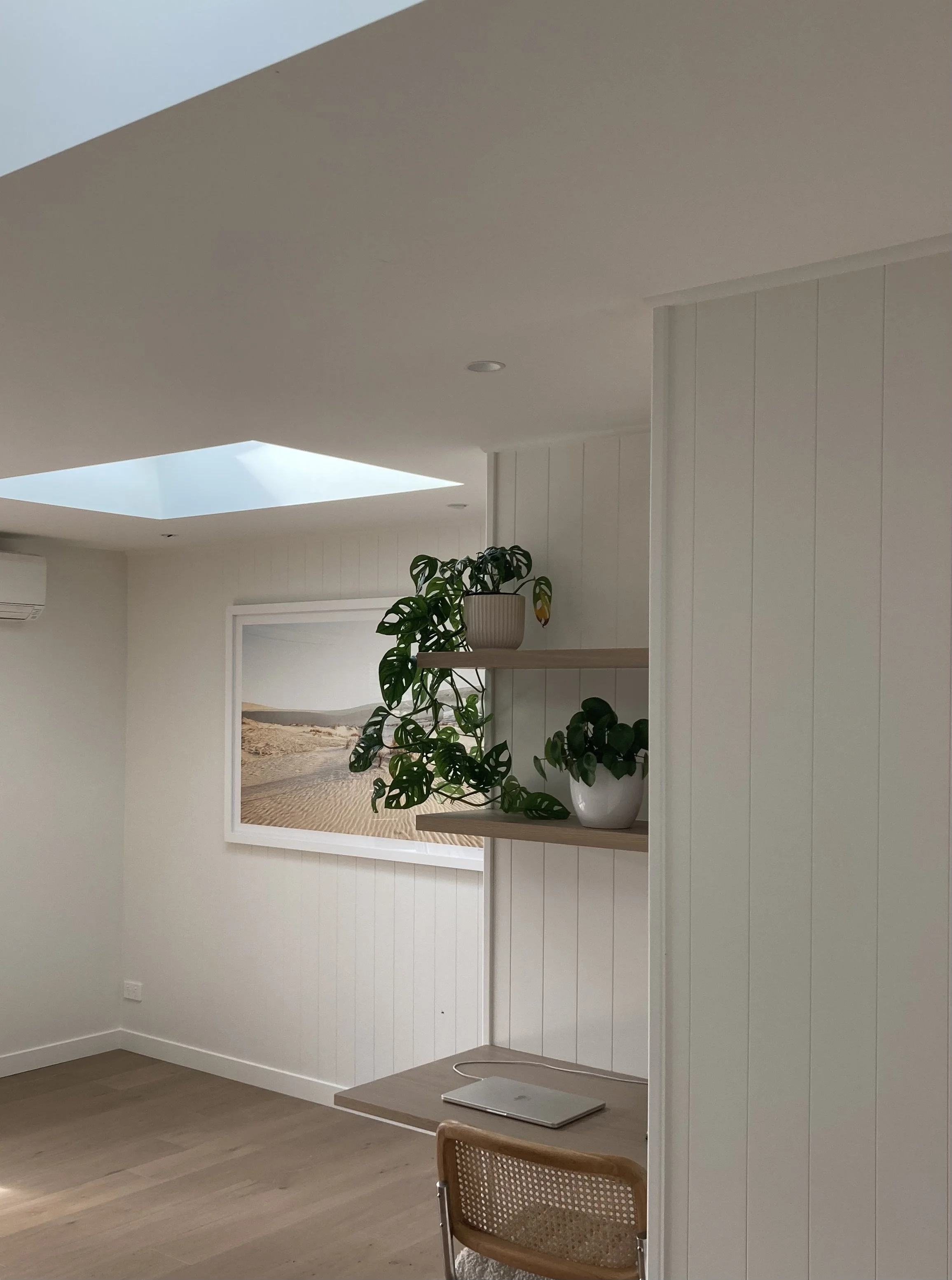 Point Wells kitchen renovation with Natural Paint Co 1/2 Rice Cake