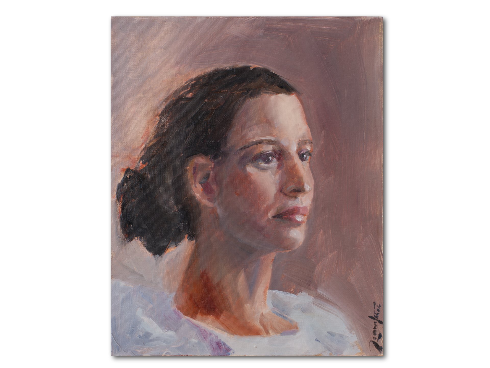 Lady's Portrait - 8x10in