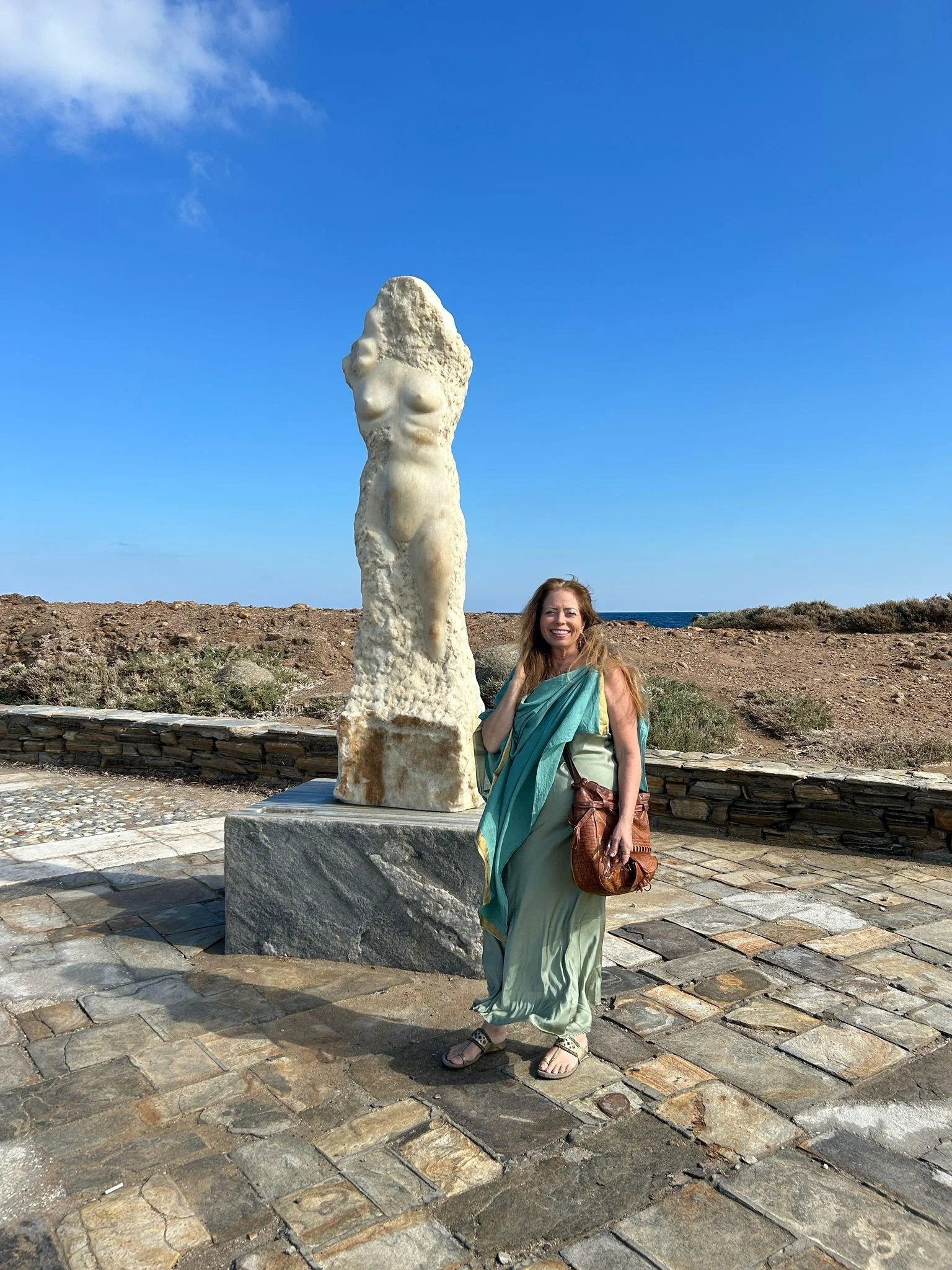 While I'm here on Naxos, my favorite Greek island, I'm planning a retreat for 2027. Who's in? Dancing, performing, educational touring of ancient sites, mythology, amazing food, ocean beaches, mountains. Only 12 spots available.  Let me know if you a