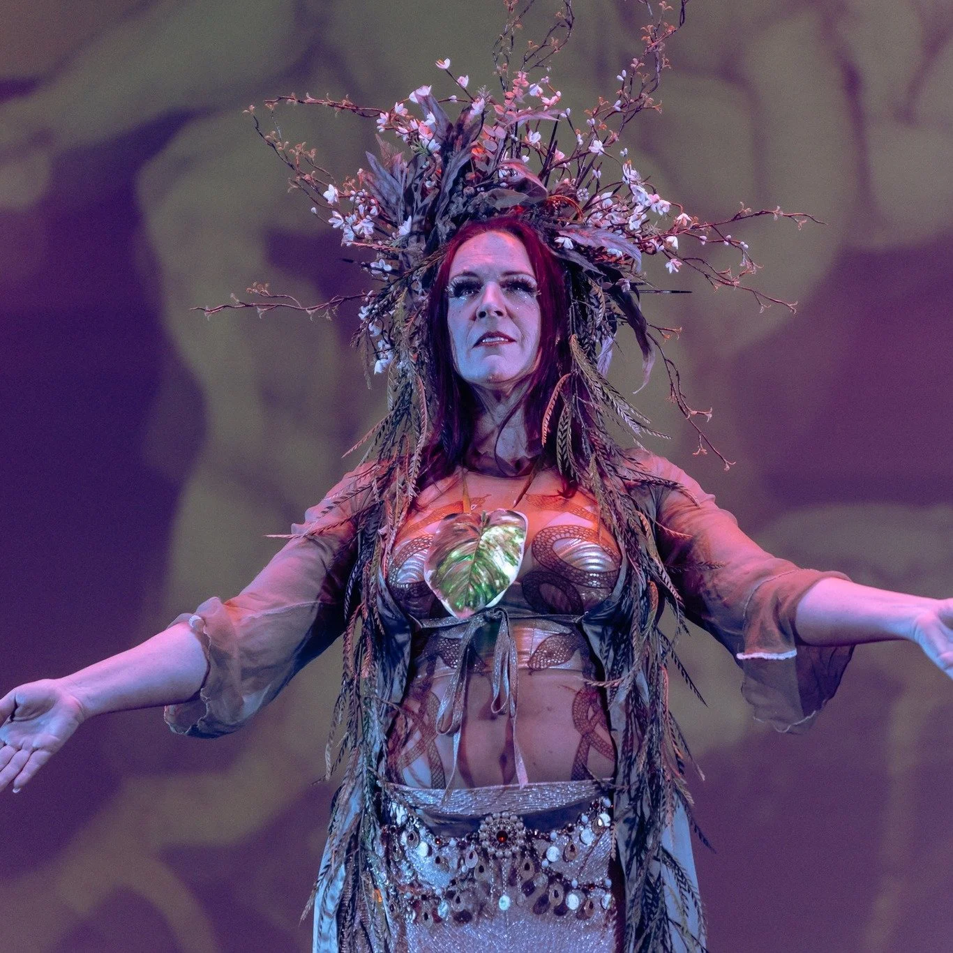 🌳 &quot;If you go off into a far far forest and get very quiet, you'll come to understand that you're connected with everything.&quot; 🌳 -Alan Watts 

TOMORROW! Join us for the LAST performance of 🐍The Return🐍 tour at the Dougherty Arts Center th
