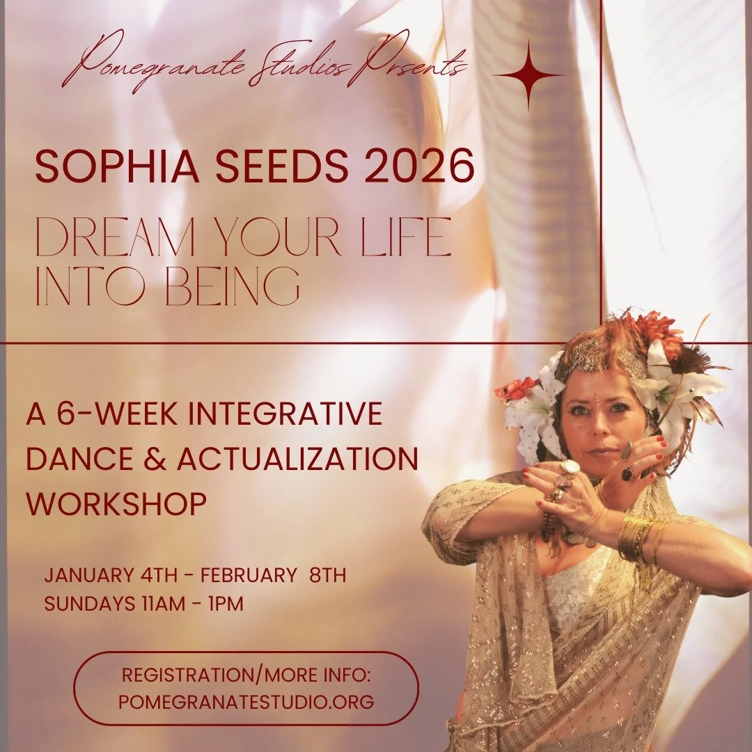 Registration is now open for our 2026 SOPHIA SEEDs program! Start the new year off right with inspiration, intention, community, and of course, dance! 💃🏻 See details below ⬇️

Sophia SEEDs is an integrative dance and actualization program focused o