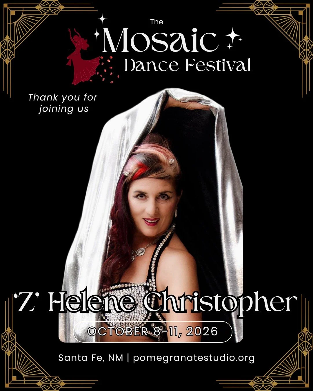 Thank you for joining us @zhelenechristopher from Austin to help us celebrate Pomegranate Studios 30th Anniversary!