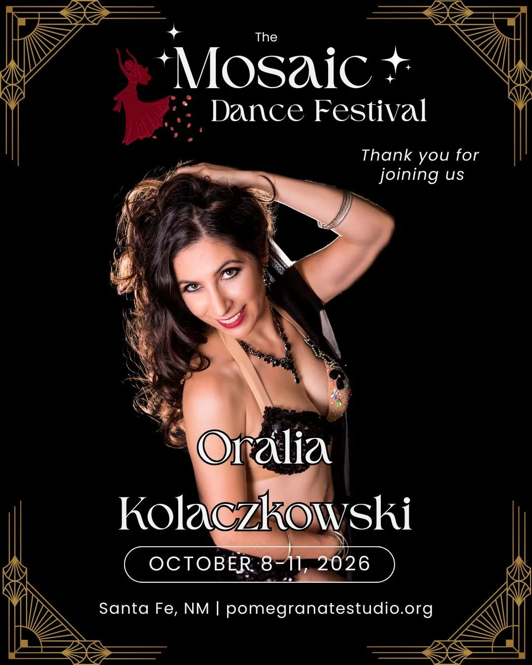 Thank you Oralia Kolaczkowski for joining us in celebrating Pomegranate Studios 30th anniversary!!