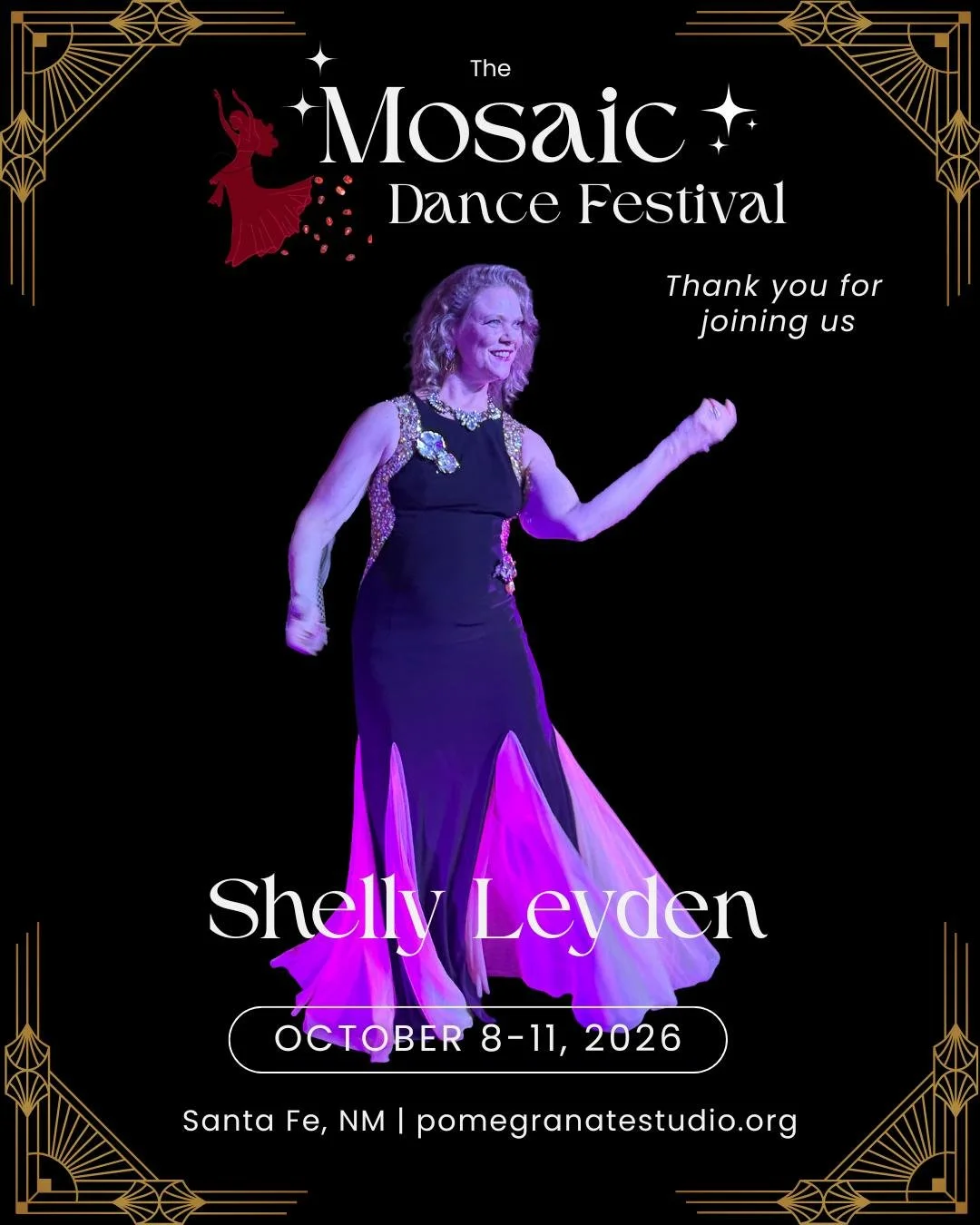 Thank you Shelly Leyden for joining us in celebrating Pomegranate Studios 30th anniversary!!