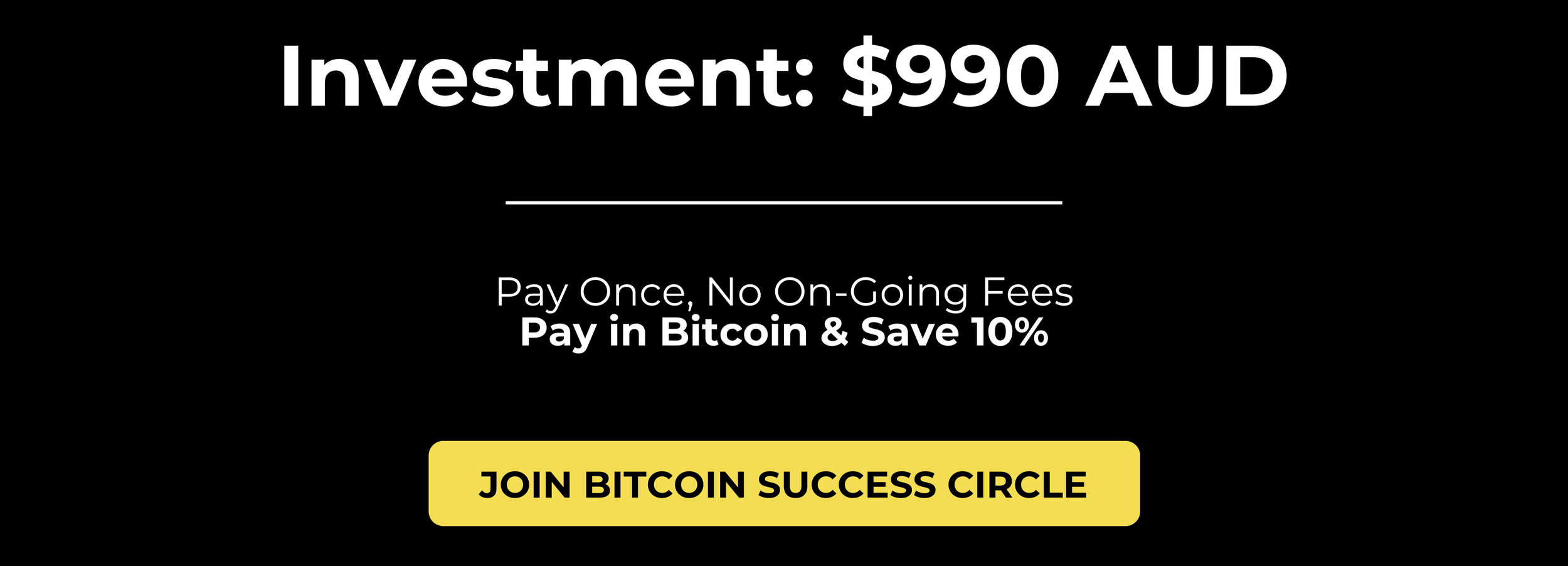 Bitcoin Success Circle — Zane Truscott | Bitcoin Education