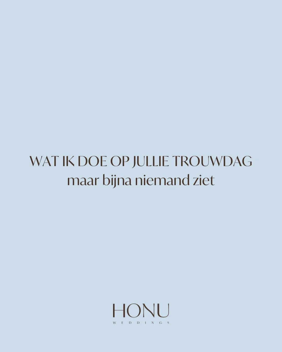 Zorgen voor anderen zit niet in mijn takenlijst, het zit in wie ik ben🤍

En op een trouwdag maakt dat &aacute;lles zachter.