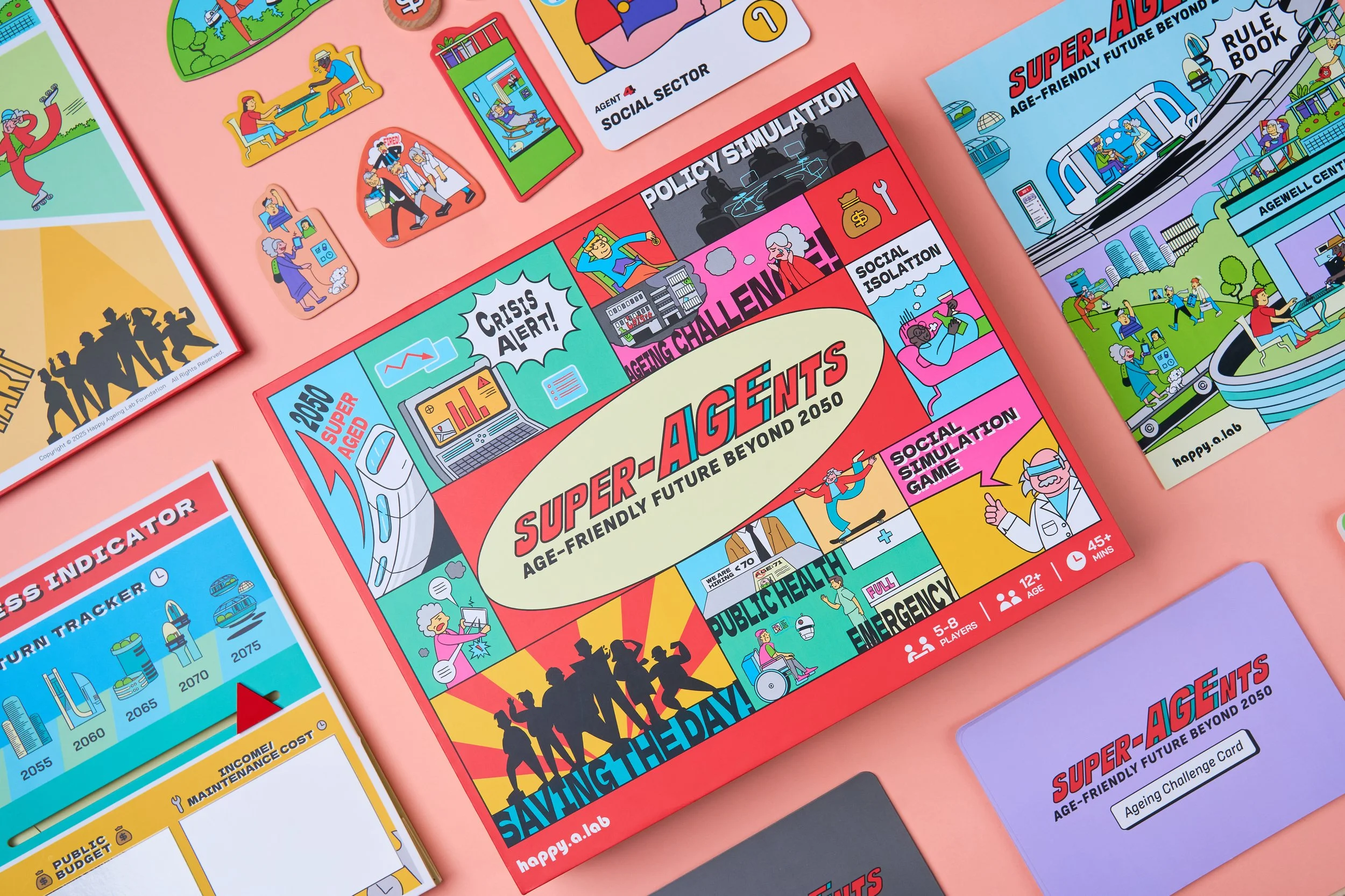 SUPER AGENTS : Age-friendly Future Beyond 2050 超齡特工 : 樂齡未來 2050+