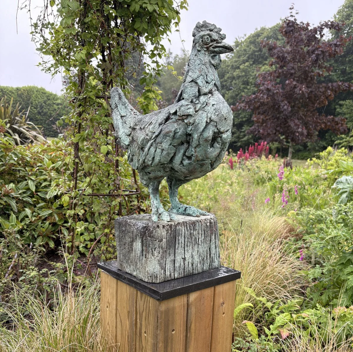 Clare Bigger sculpture 3 at Cookham Festival Sculpture Garden