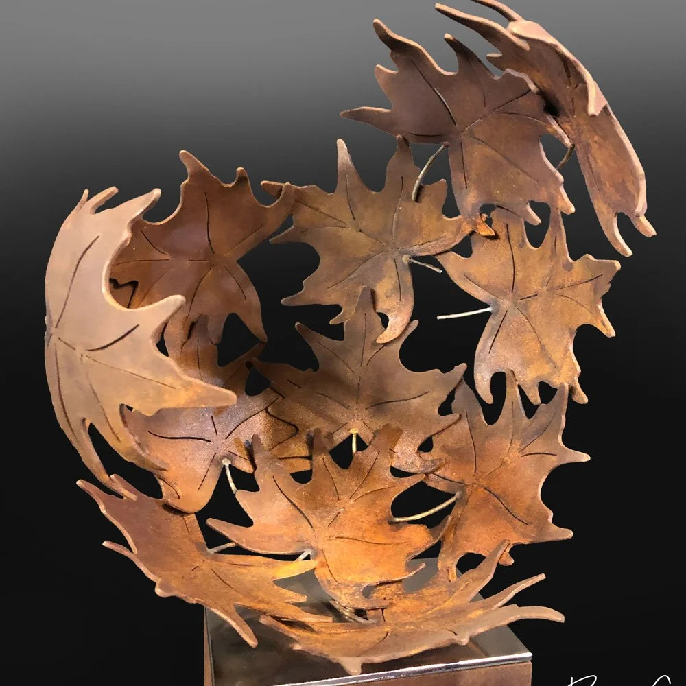 Bruce Garside sculpture 3 at Cookham Festival Sculpture Garden