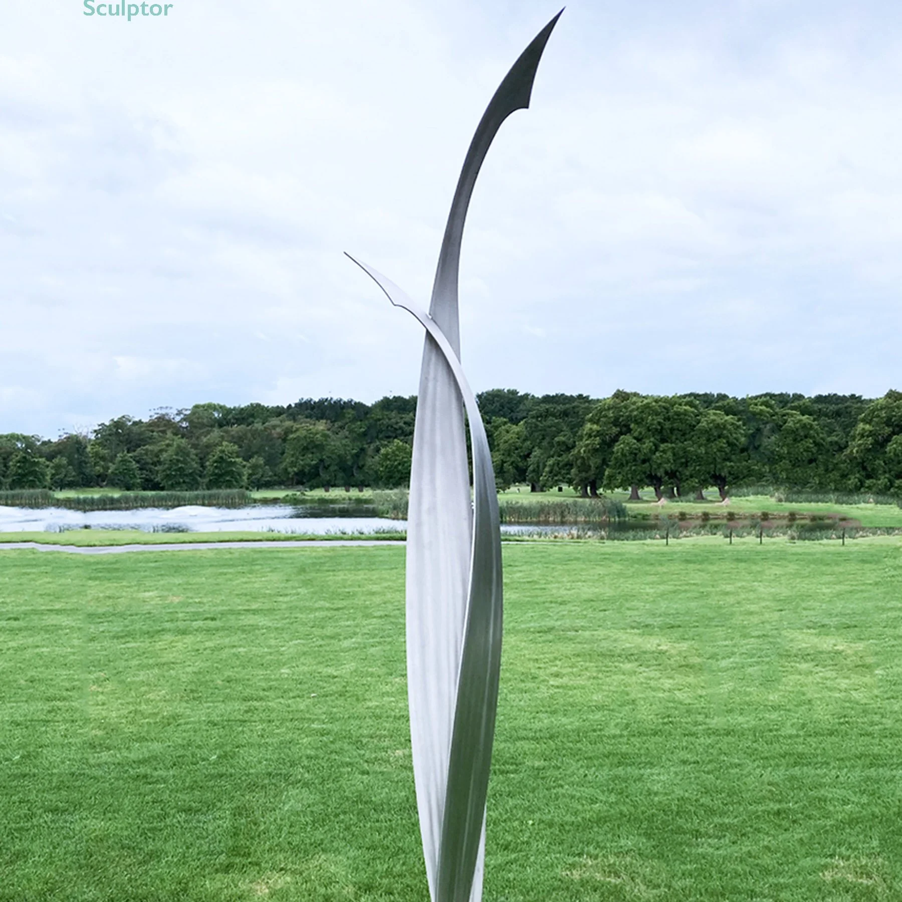 Clare Bigger sculpture 2 at Cookham Festival Sculpture Garden