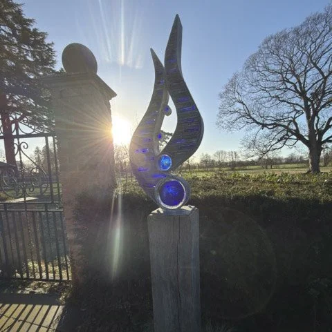 Clare Bigger sculpture 3 at Cookham Festival Sculpture Garden