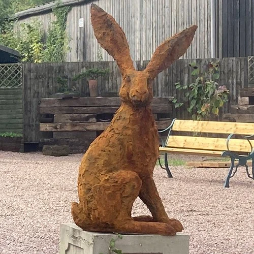 Christine Baxter sculpture 2 at Cookham Festival Sculpture Garden