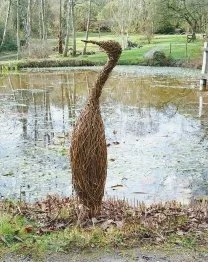 Clare Bigger sculpture 2 at Cookham Festival Sculpture Garden