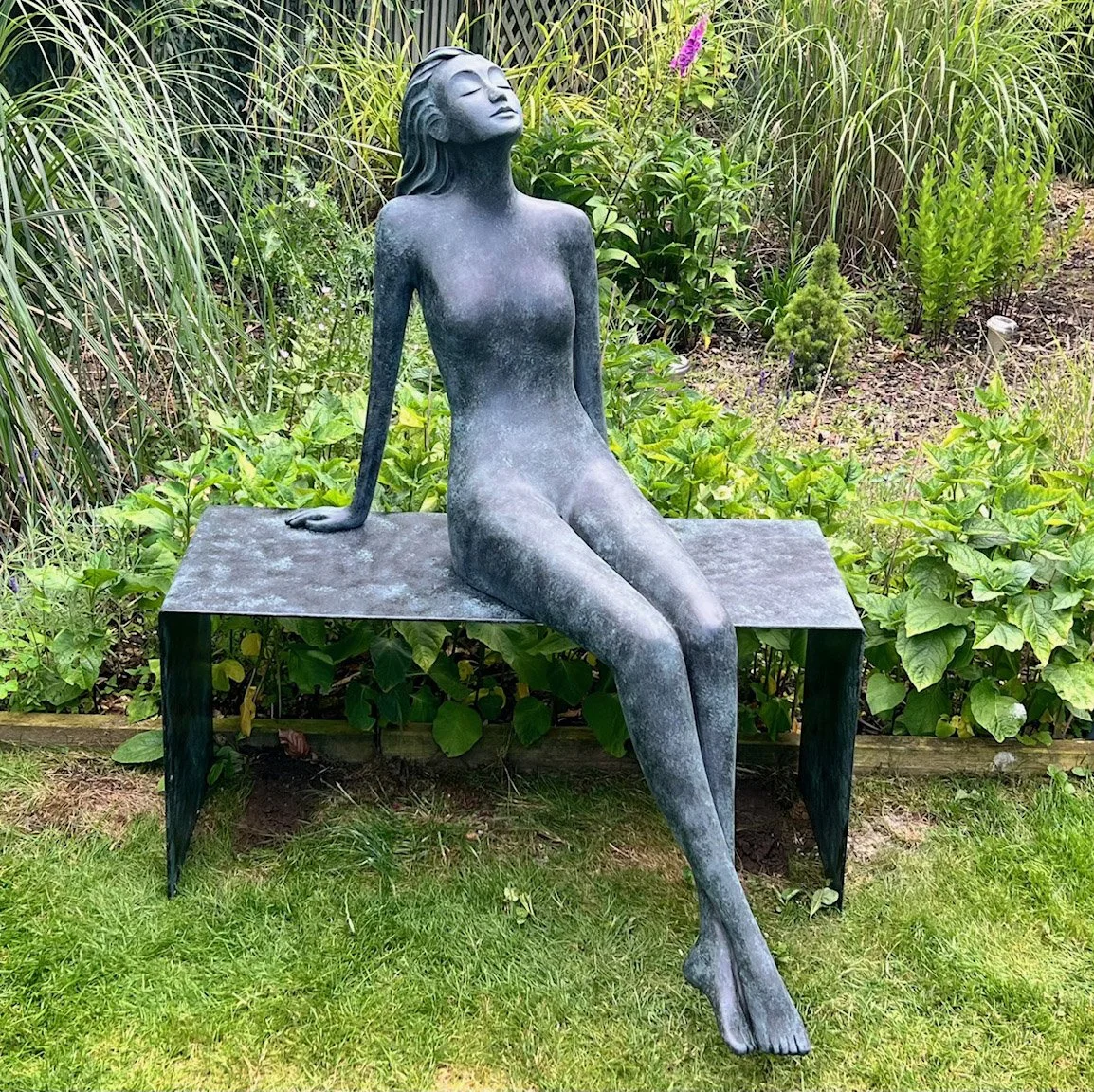 Laura Jane Wylder sculpture 2 at Cookham Festival Sculpture Garden