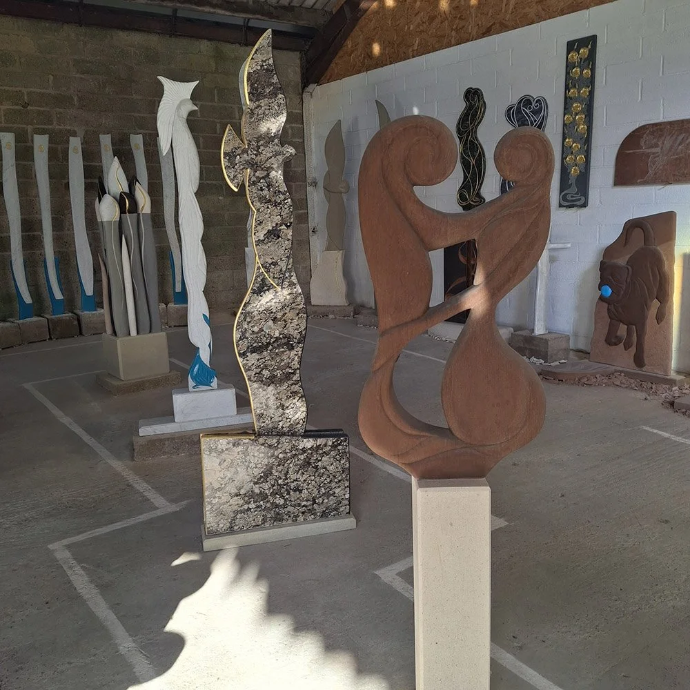 Clare Bigger sculpture 1 at Cookham Festival Sculpture Garden