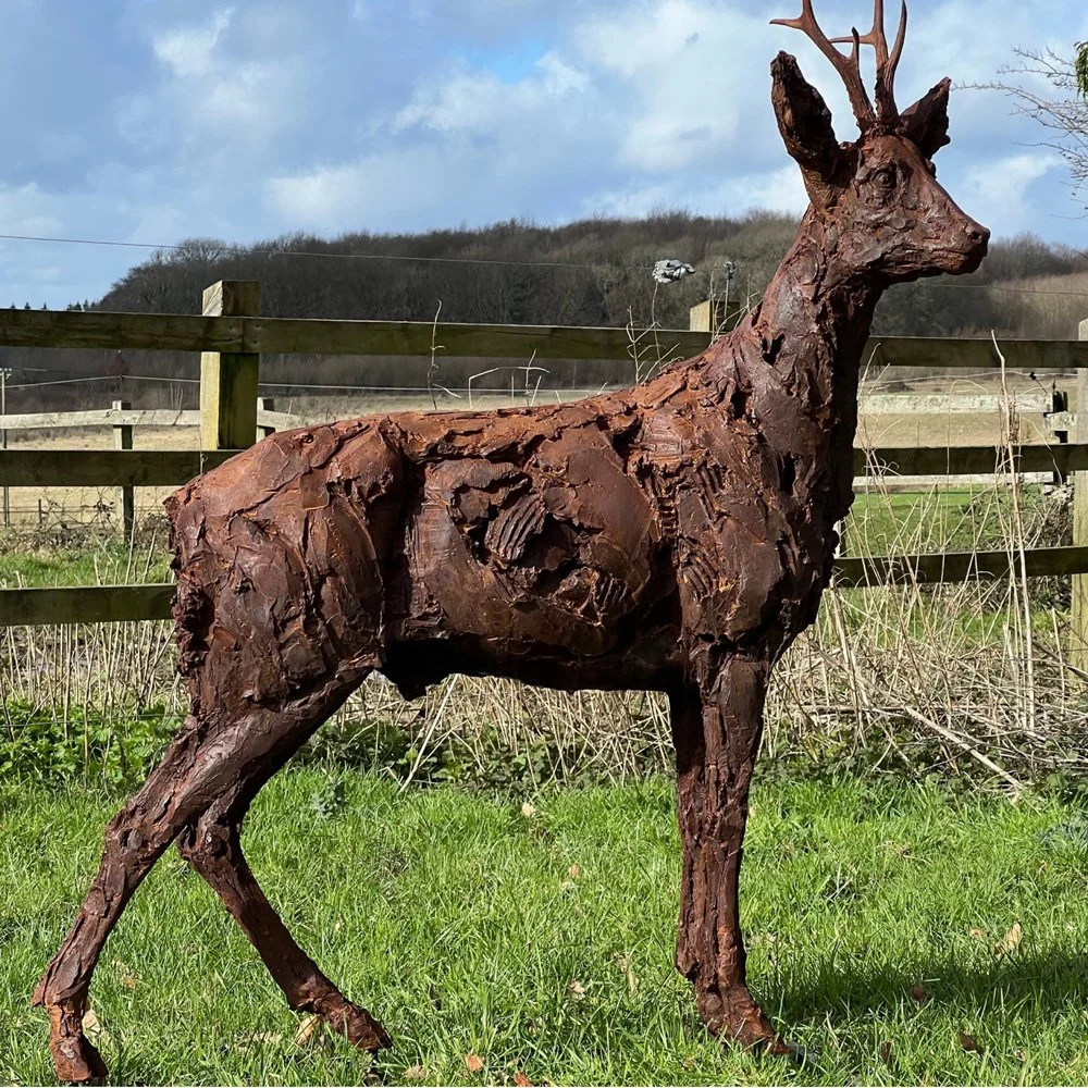 Holly Hickmore sculpture 1 at Cookham Festival Sculpture Garden