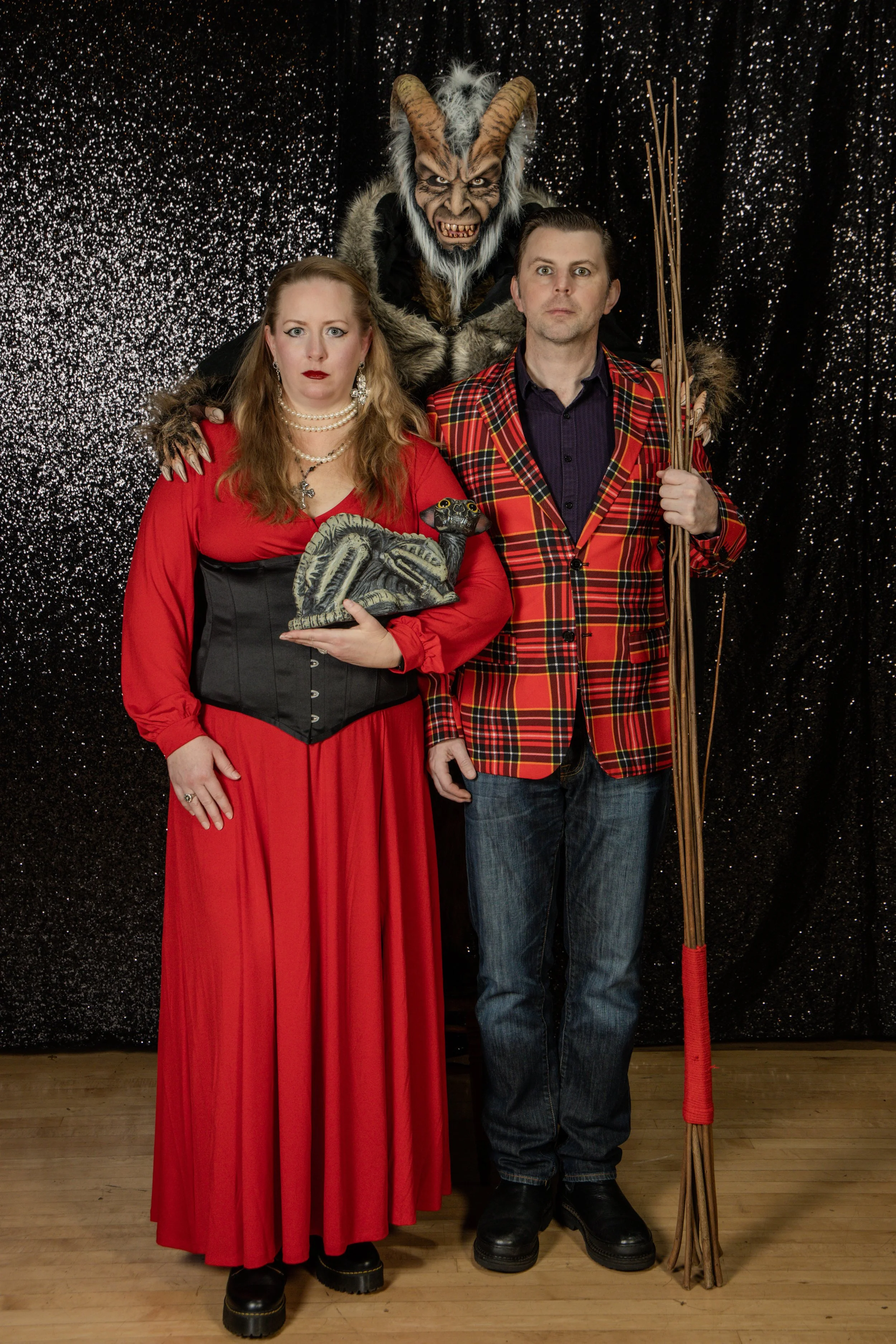 Krampus Photos + Cozy Dinner