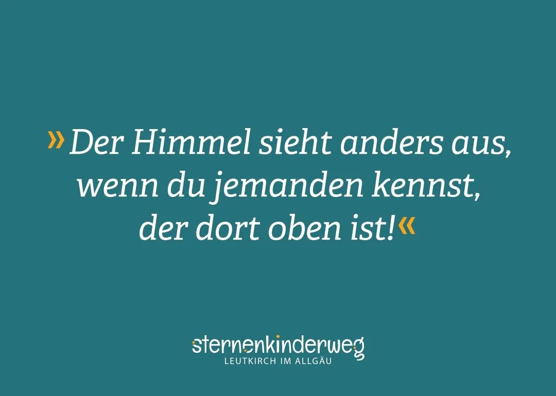 Sternenkinderweg: Die Idee